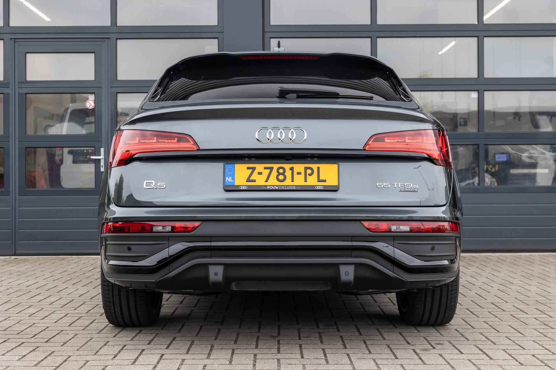 Audi Q5 Sportback 55 TFSI e 367pk S edition Competition | Panoramadak | Luchtvering | Carbon Exterieur Delen - 10/57