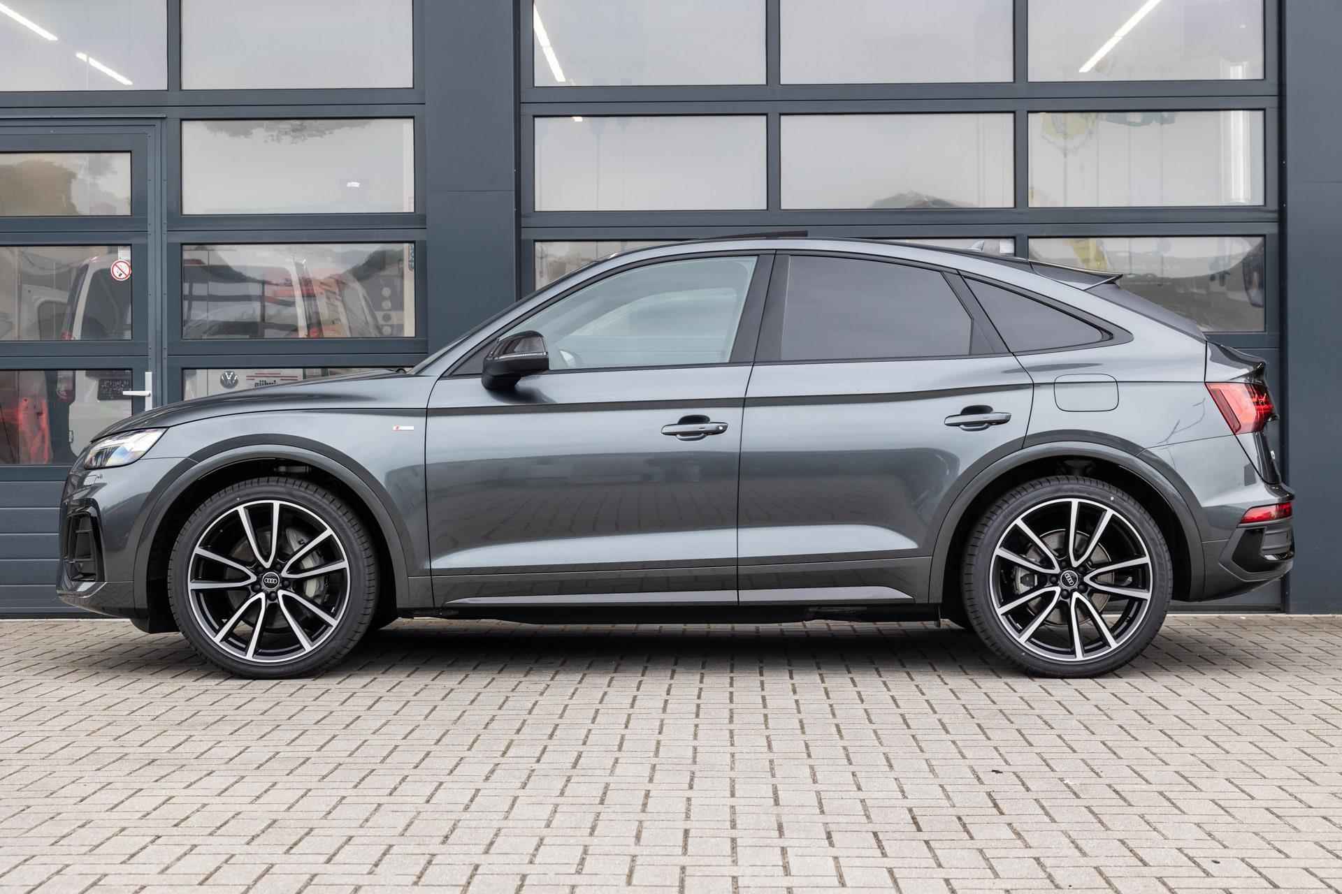 Audi Q5 Sportback 55 TFSI e 367pk S edition Competition | Panoramadak | Luchtvering | Carbon Exterieur Delen - 12/57