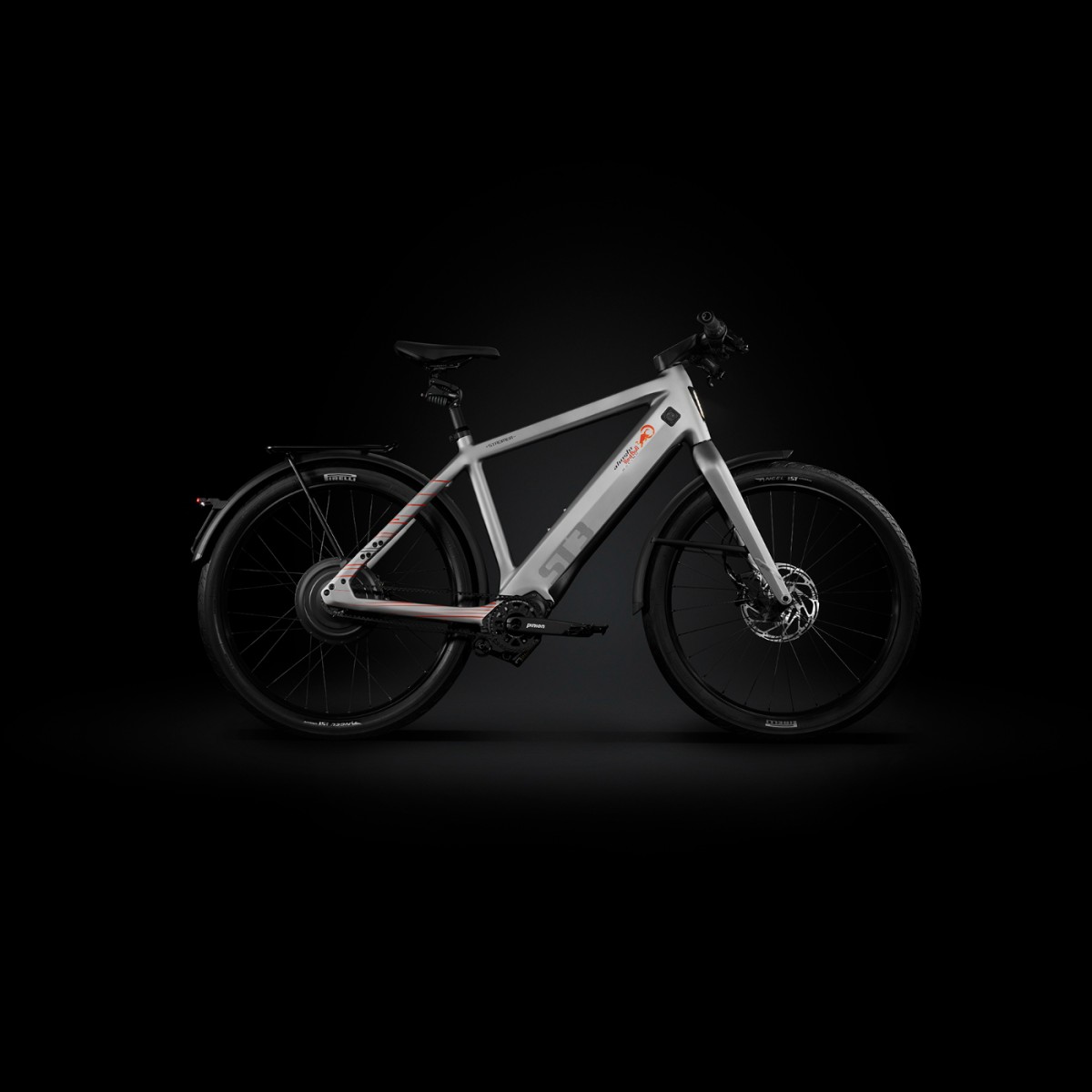 Stromer ST3 Pinion Red Bull Edition Heren Red Bull Racing Grey L 2024