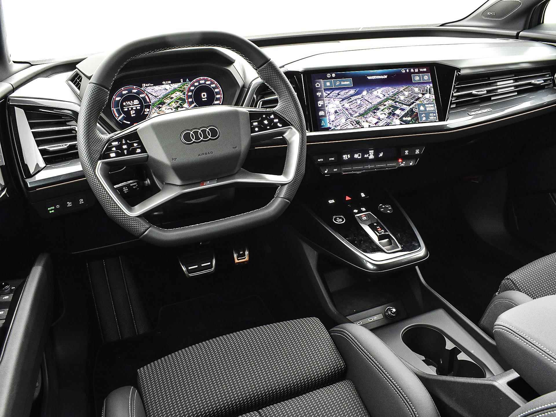 Audi Q4 e-tron 45 S Edition 286 PK · MEGA Sale · Sonos sound system · 21" LM Velgen · e-tron sportsound - 15/33