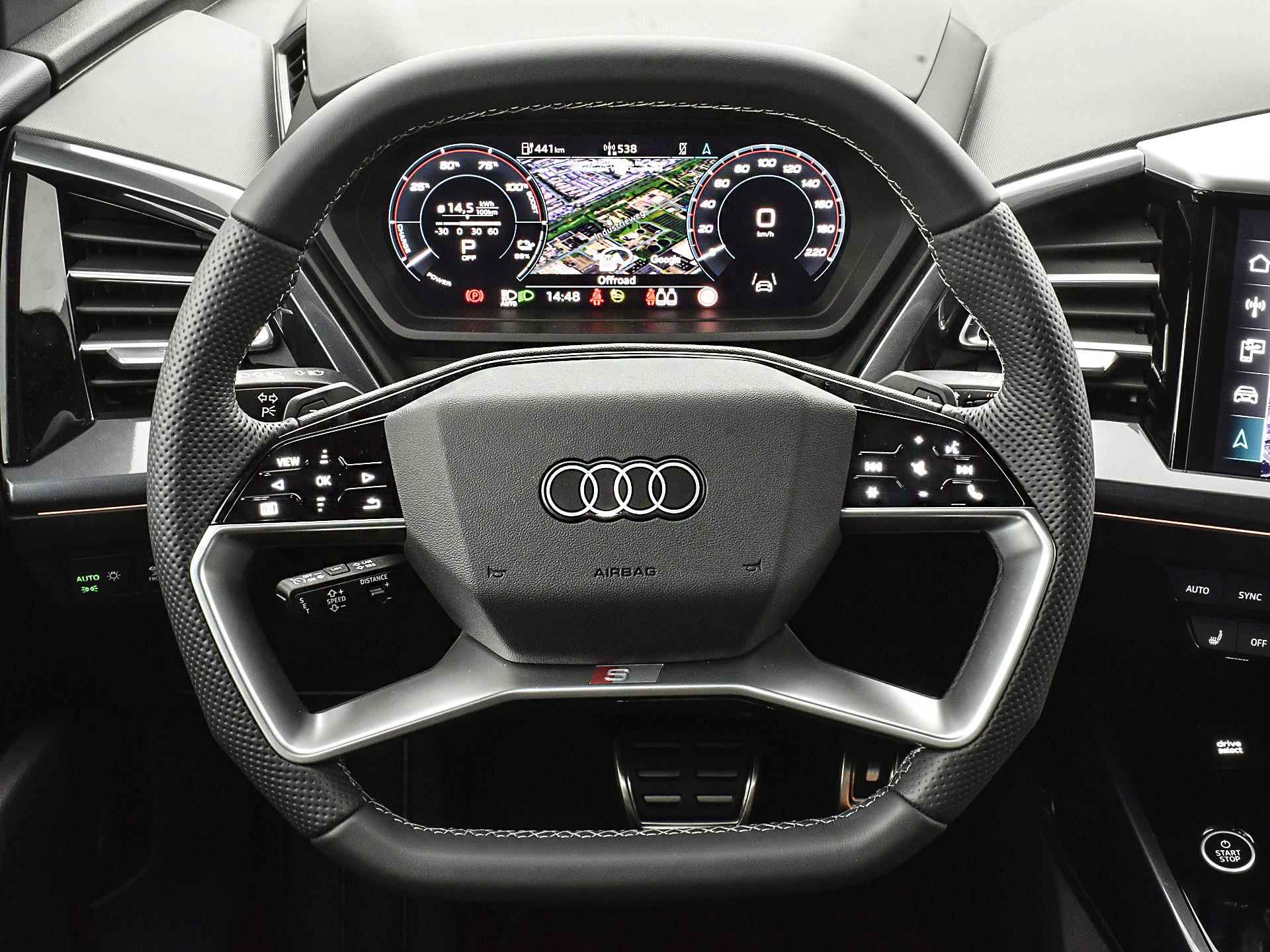 Audi Q4 e-tron 45 S Edition 286 PK · MEGA Sale · Sonos sound system · 21" LM Velgen · e-tron sportsound - 16/33