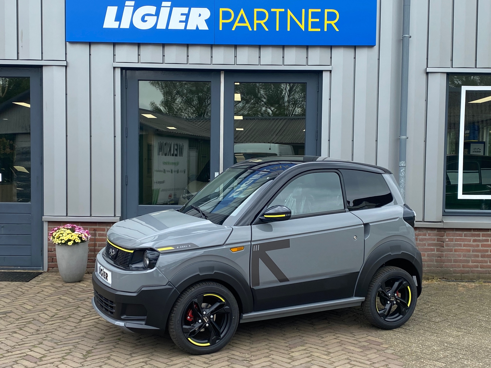 Ligier Brommobiel Myli R.EBEL Nieuwe Euro 5 Dieselmotor