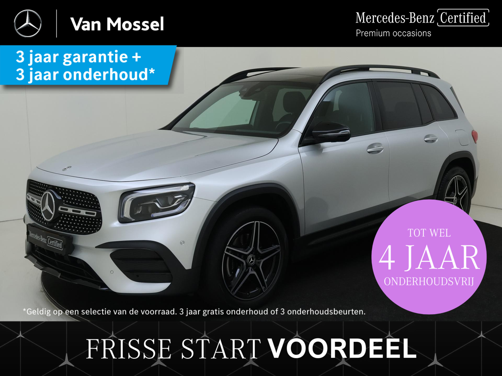 Mercedes-Benz GLB 200 Premium Plus / Stoelverwarming / 360Graden-Camera / Memory-Stoelen / Panaroma-schuifdak /