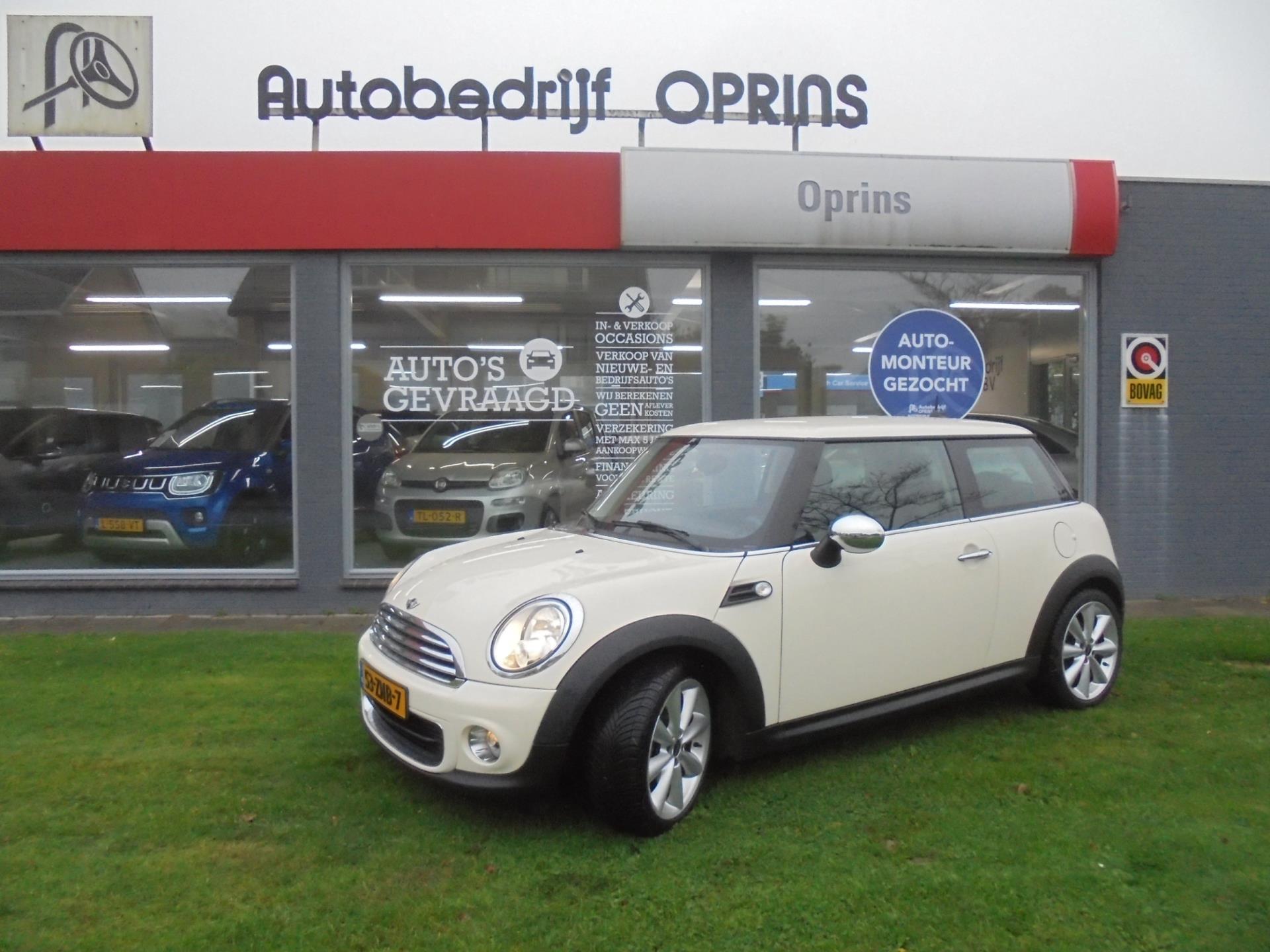 Mini Mini 1.6 One Kite White 3drs, Airco, Navigatie, NL-Auto.