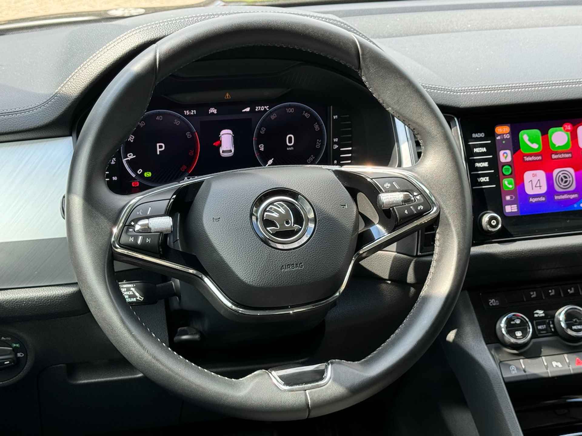 Škoda Kodiaq 1.5 TSI Ambition 7p. DSG 150 Pk | Camera | Adaptieve Cruise Control | Apple Carplay/Android Auto | Virtual Cockpit | - 16/27