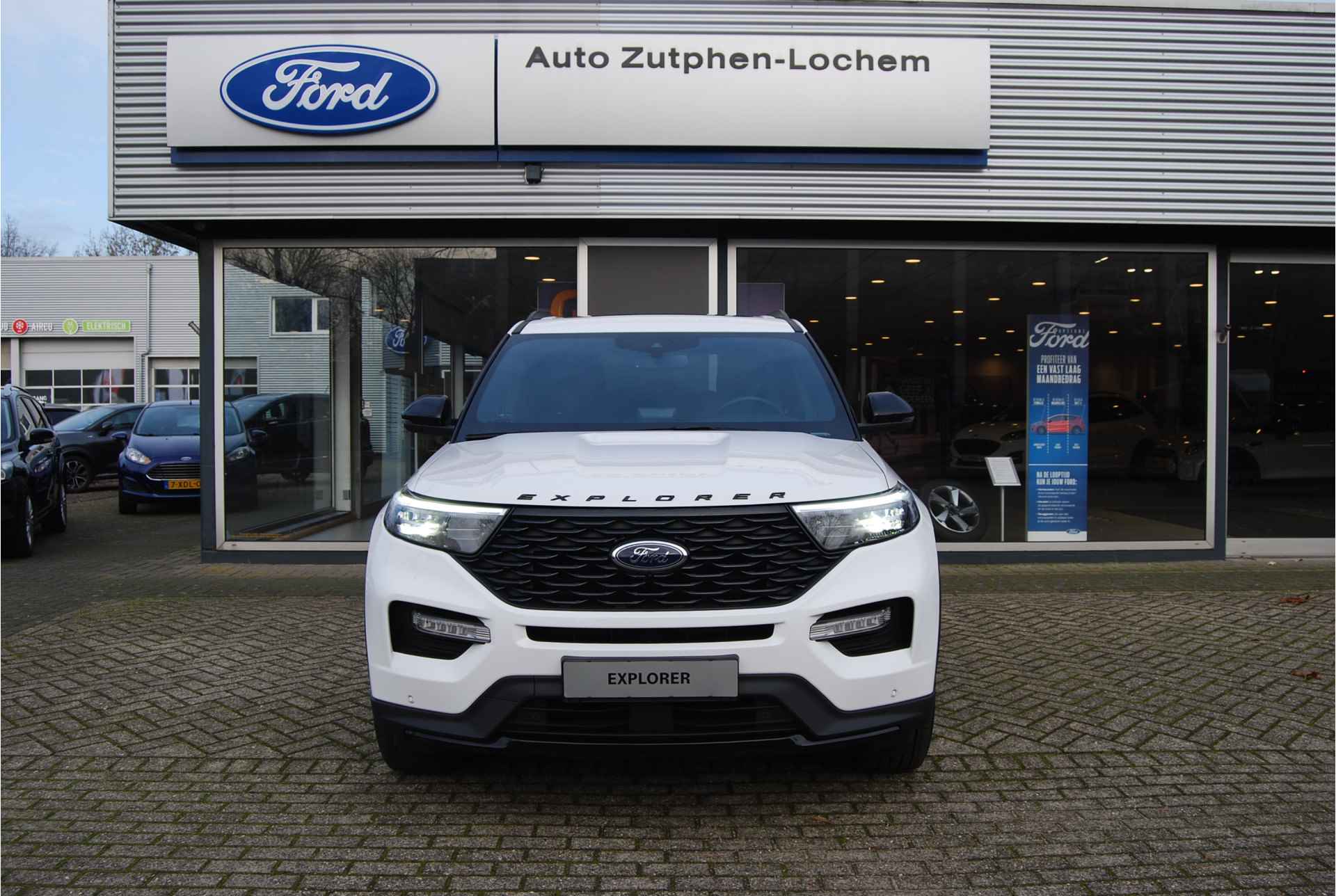 Ford Explorer 3.0 V6 EcoBoost PHEV ST-Line 457pk 7-ZITS PANO.DAK | TREKHAAK 2500 KG | LEDER | CAMERA 360 | STOEL VERW/KOELING - 3/56