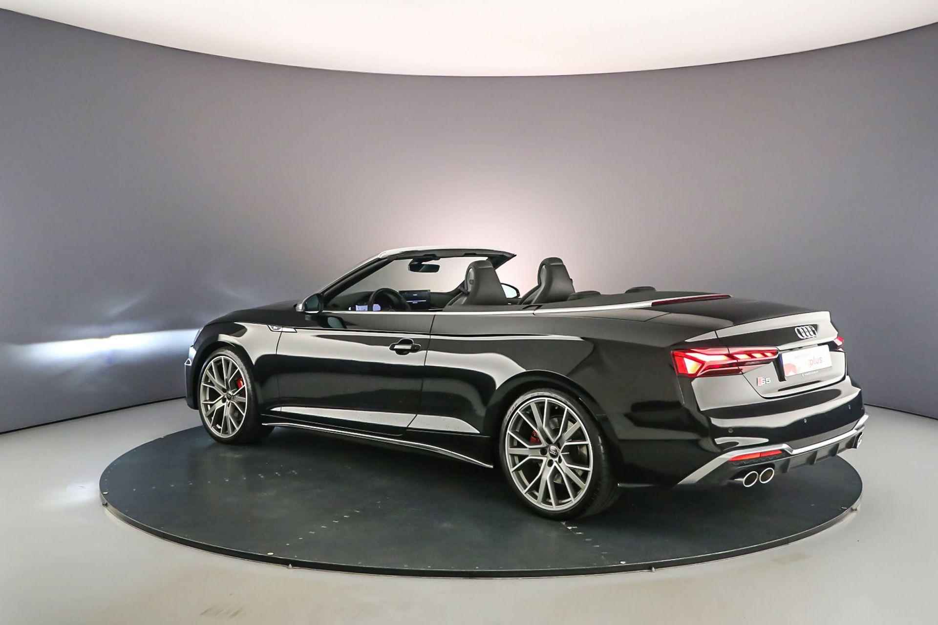 Audi S5 Cabrio | B&O | Head Up | SportDiff | Massage | 360cam | Adapt. Onderstel | 20 inch | Leder | - 3/63