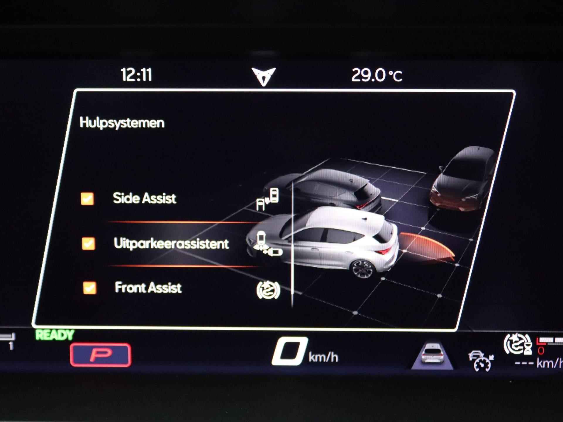 CUPRA Leon 1.4 e-Hybrid VZ Performance 245PK DSG Panoramadak, achteruitrijcamera, stuur/stoelverwarming, side assist, keyless, elek. stoel, alarm, 19'' lichtmetaal - 33/46