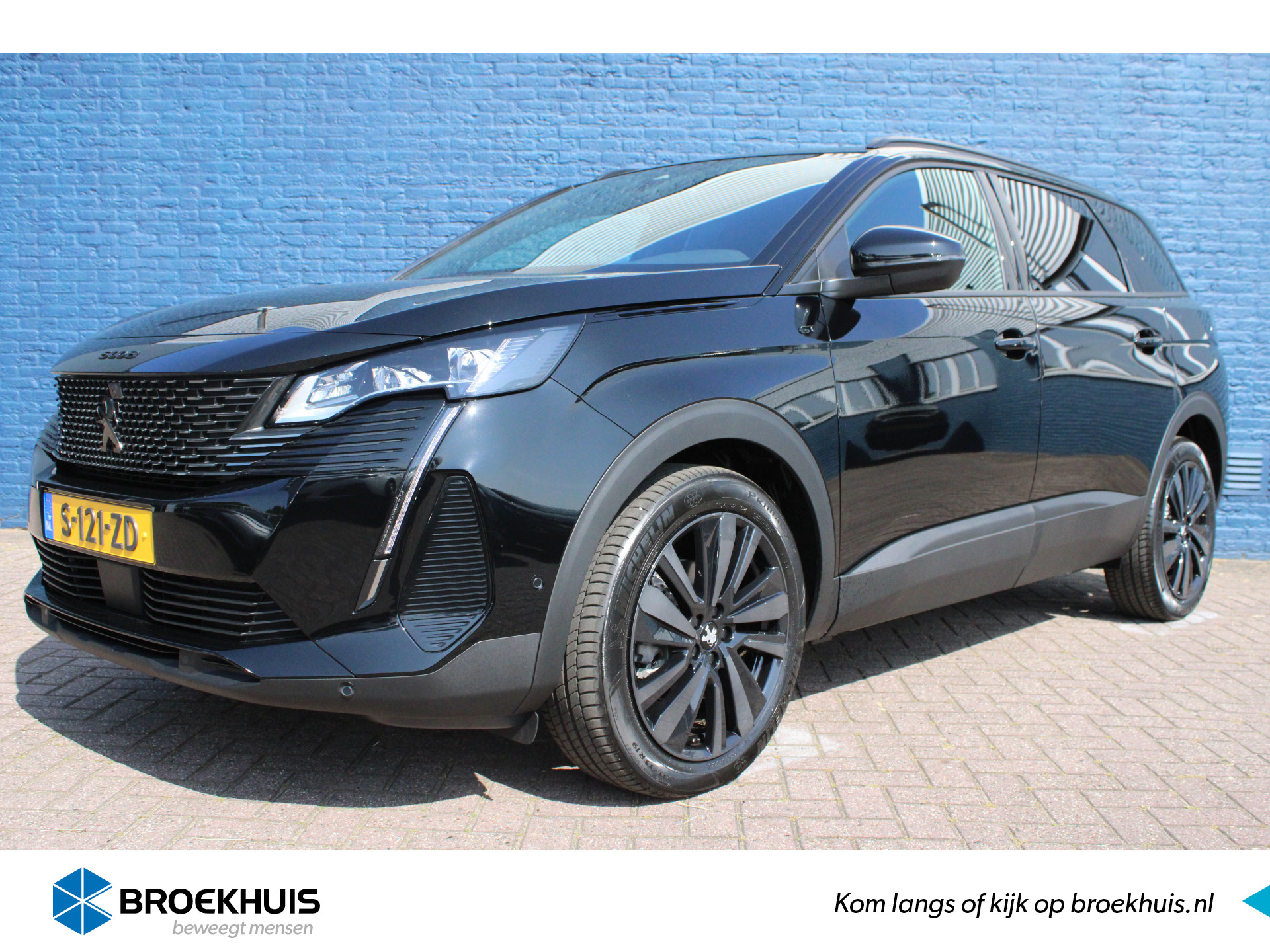 Peugeot 5008 SUV 1.2 PureTech 130pk GT 7p | Navigatie | Black Pack | Camera | Elektrische achterklep |