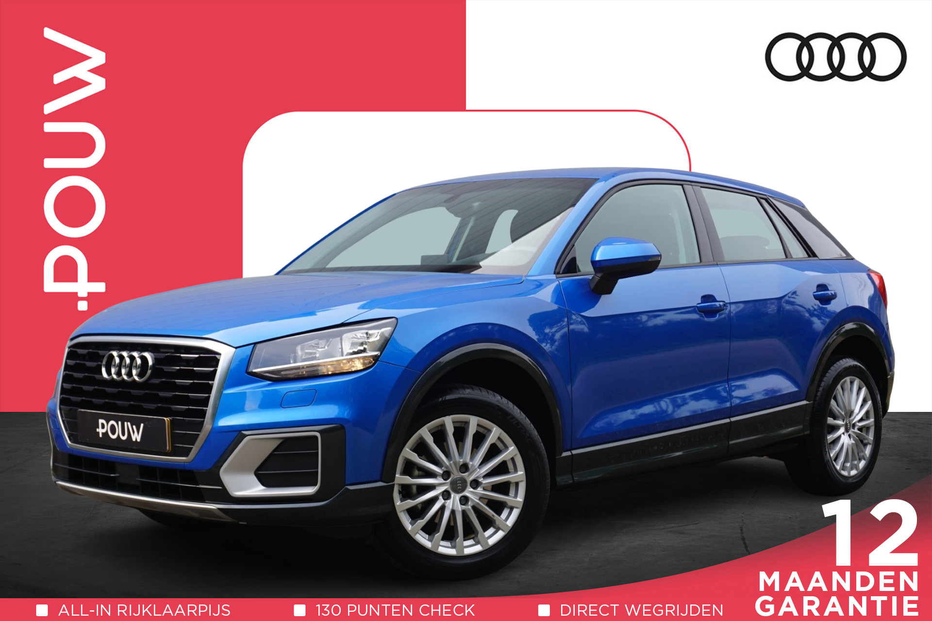 Audi Q2 30 TFSI 116pk Pro Line | Stoelverwarming | 2-Zone Airco | Cruise Control | Navigatie | PDC