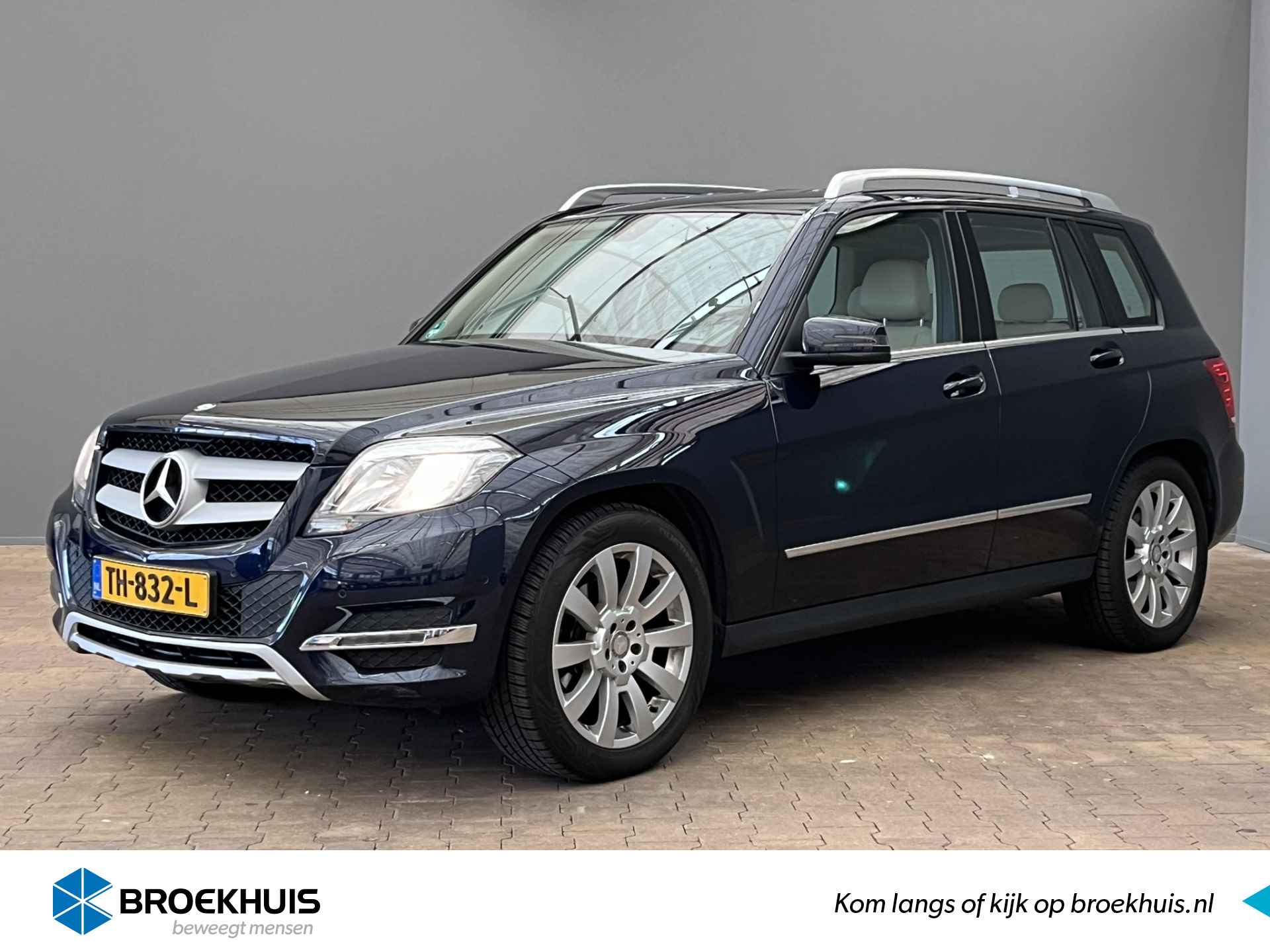 Mercedes-Benz GLK-Klasse 250 4-Matic Ambition | Houtafwerking | Leder | Automaat | Navigatie | Bluetooth | Stoelverwarming | Stoelverwarming | Parkeersensoren - 1/50