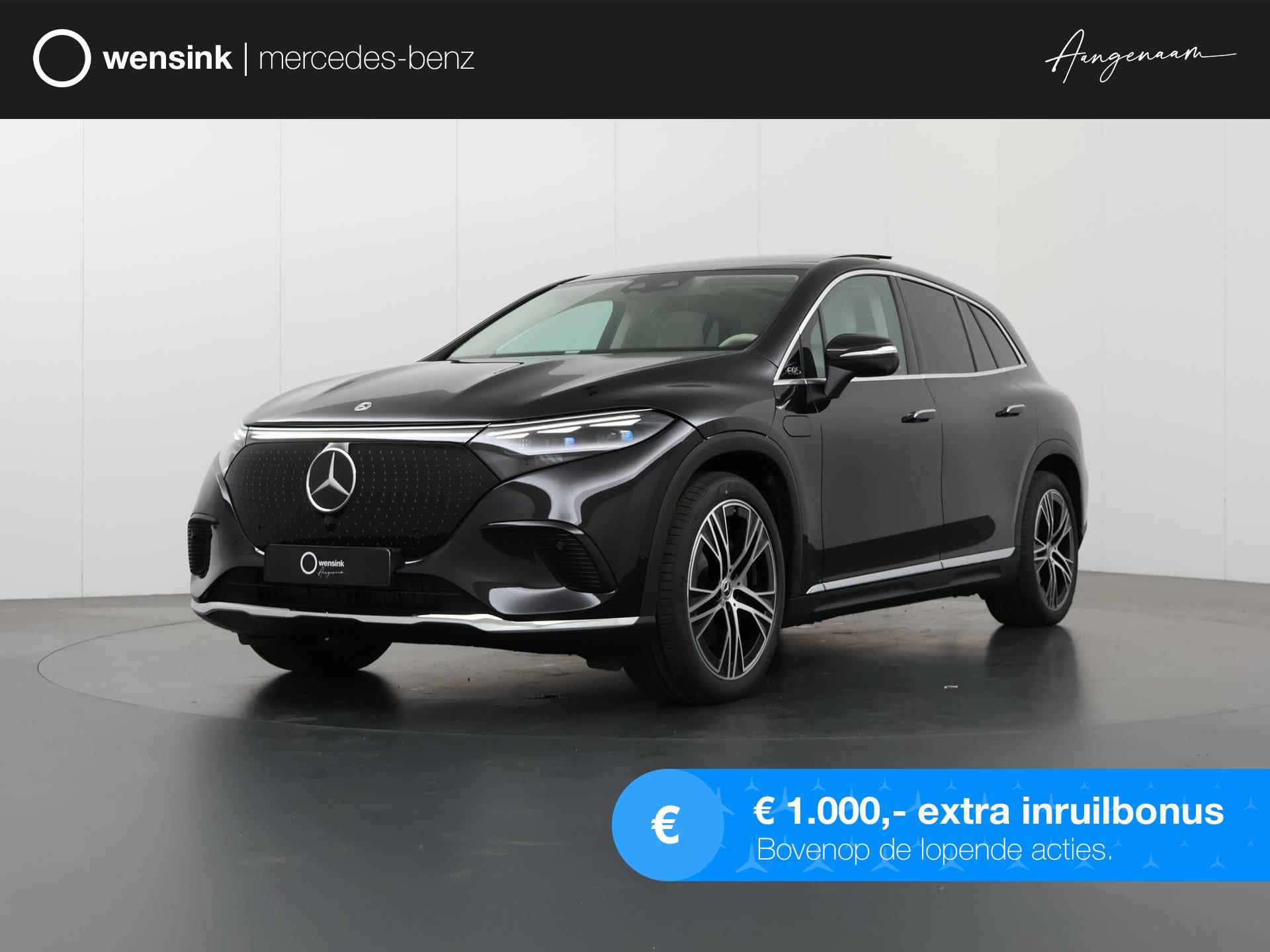 Mercedes-Benz EQS SUV 450+ Luxury Line 108 kWh | Head-up display | Burmester 3D surround | Trekhaak | Achterasbesturing tot 10° | Rij-assistentiepakket Plus | Stoelventilatie/-verwarming voor - 1/46