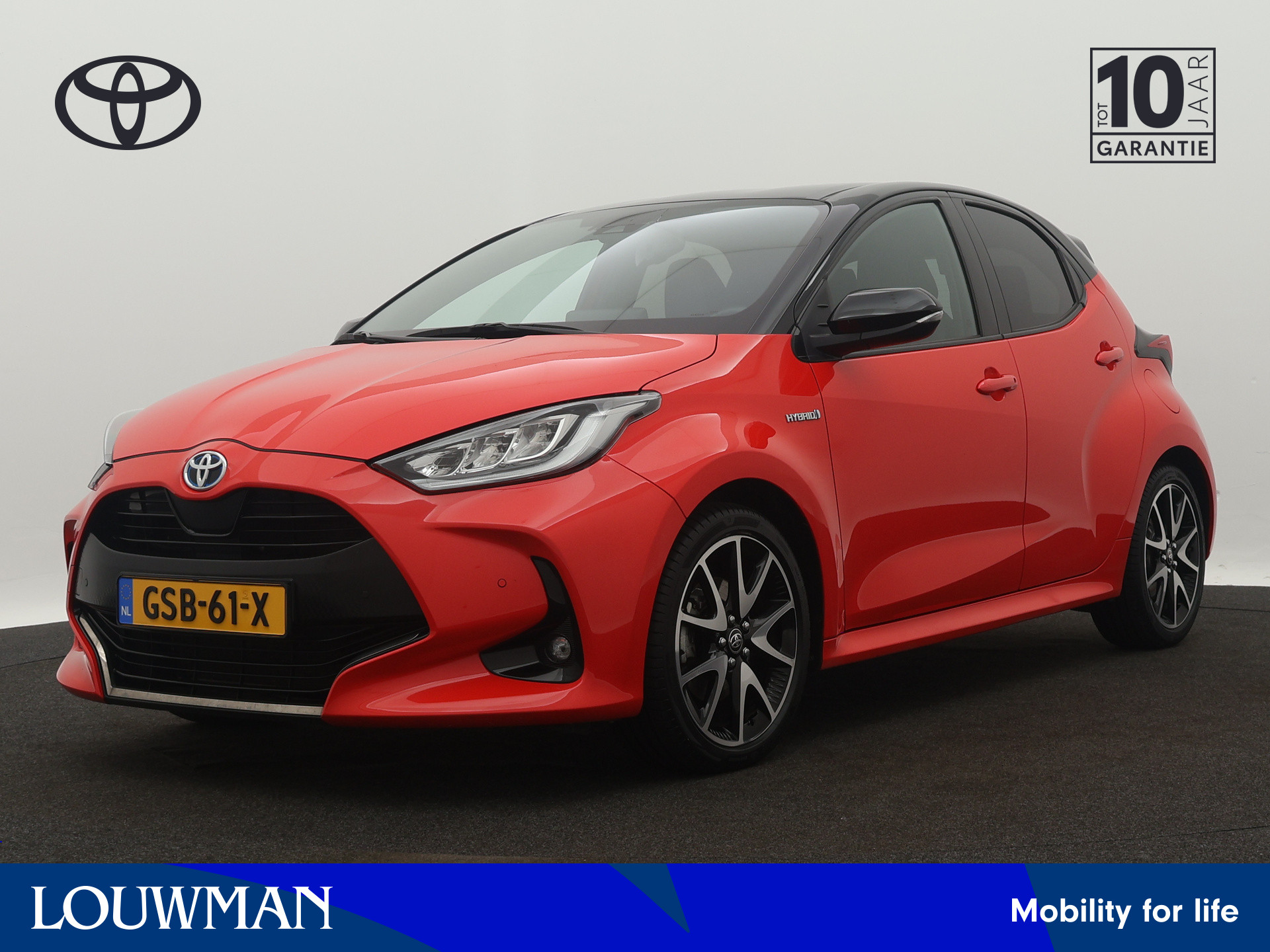 Toyota Yaris 1.5 Hybrid Launch Edition | Head-up Display| Stuur-/Stoelverwarming | Camera | Draadloze telefoonlader | Half leder |