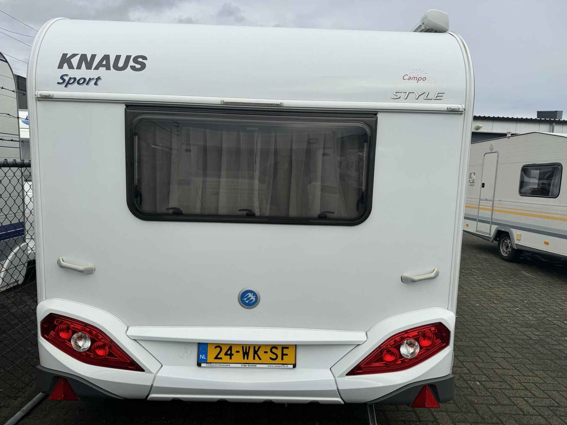 KNAUS SPORT 450 FU AIRCO + MOVER + CASSETTE LUIFEL - 6/18