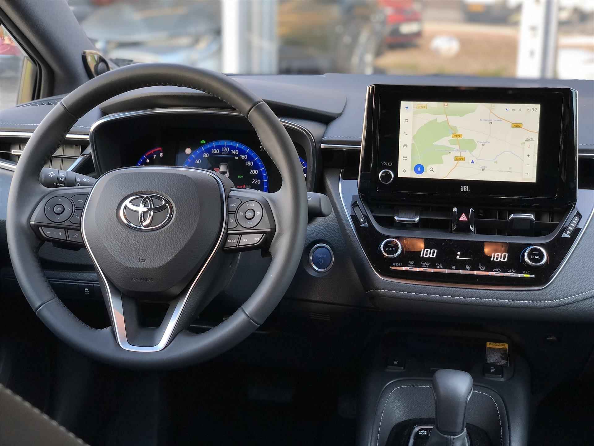 Toyota Corolla 2.0 Hybrid Executive | Schuifdak, Nieuwe multimedia, Dodehoekherkenning, 18 inch, Head Up Display, Parkeersensoren, JBL - 13/39