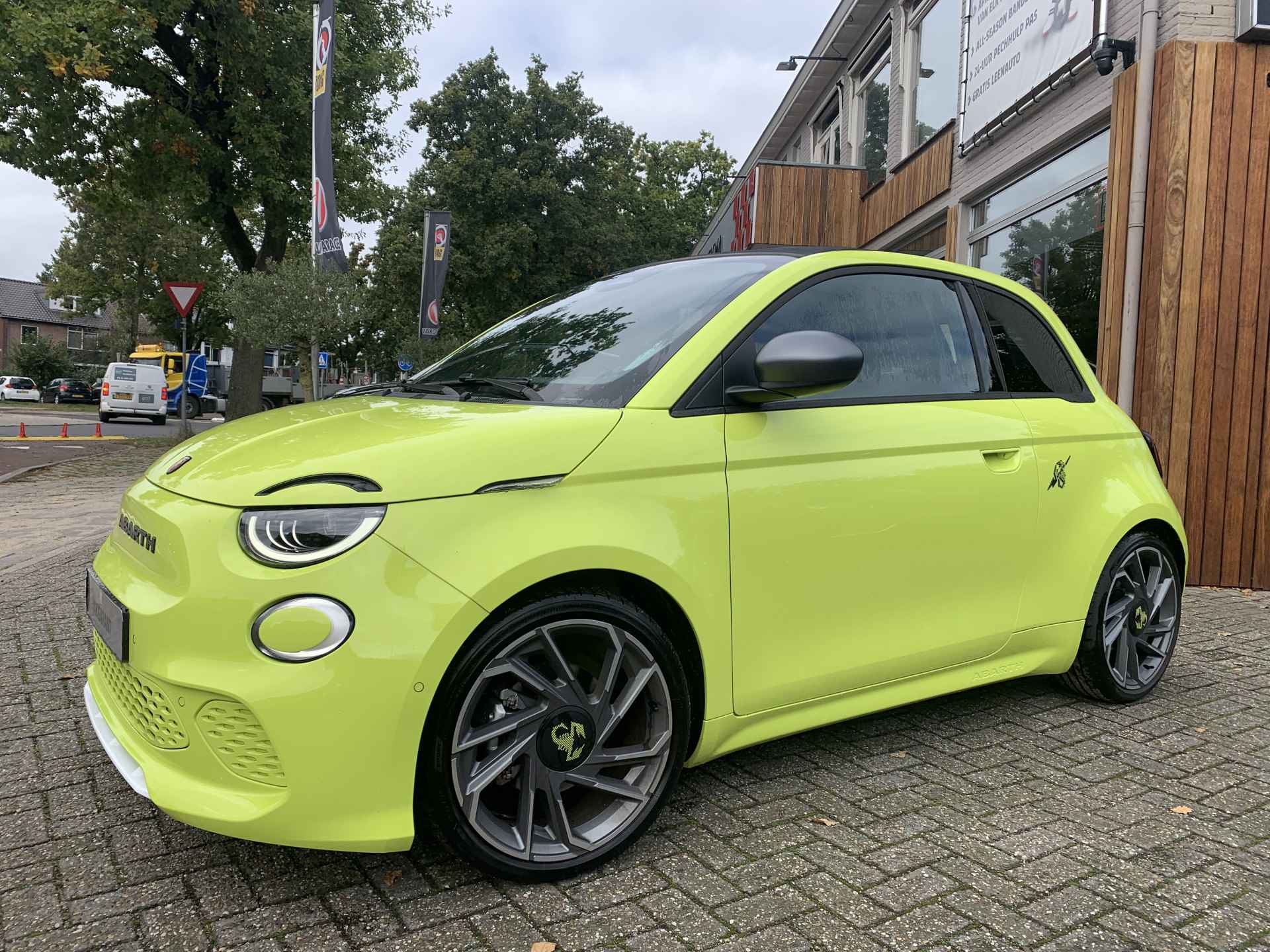 Fiat 500C Abarth Scorpionissma 42 kWh Subsidie mogelijk! - 28/35