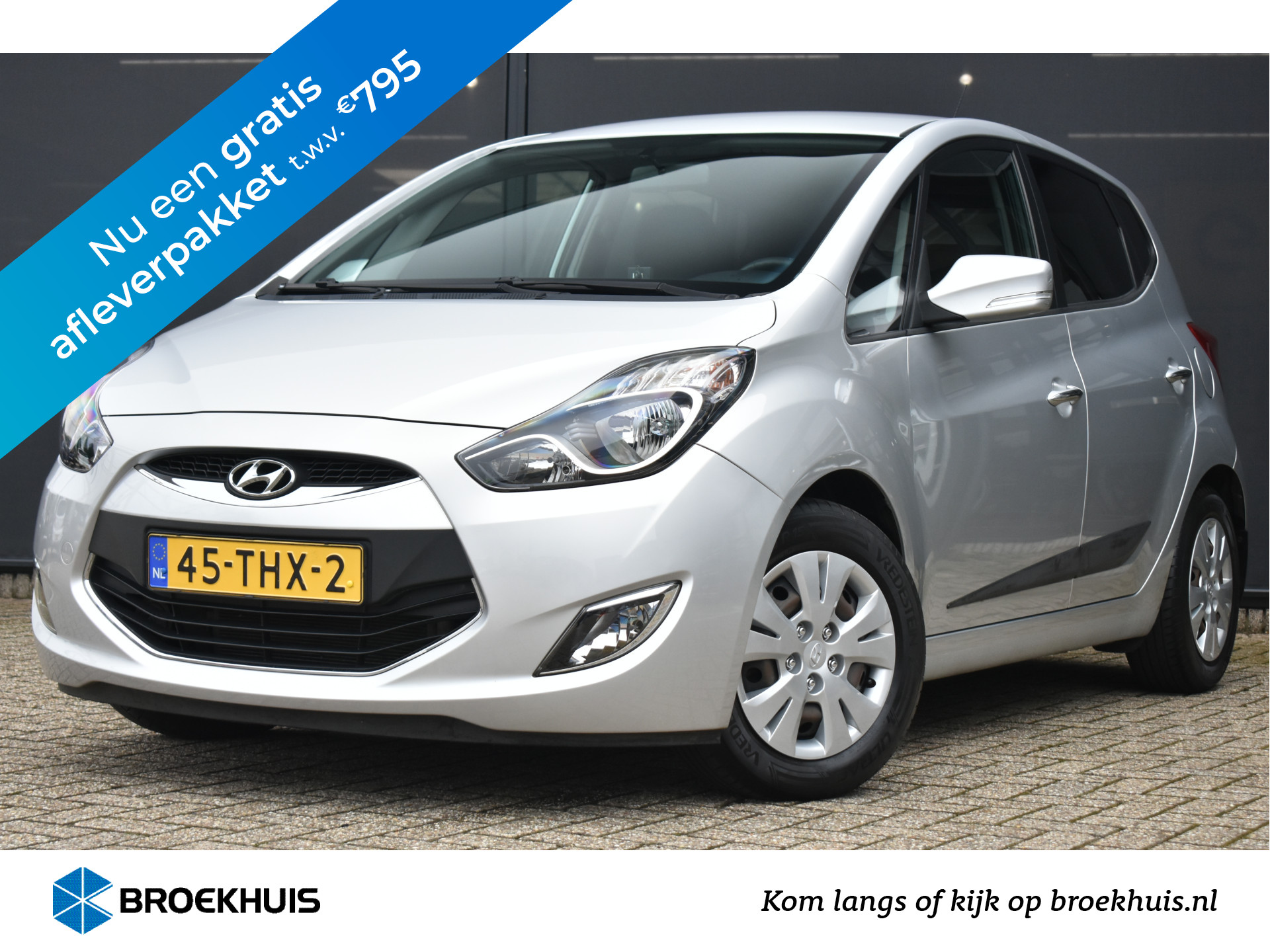 Hyundai ix20 1.6i i-Motion Automaat | Trekhaak | Airco | Parkeersensoren | Bluetooth | Elektr. Ramen !!