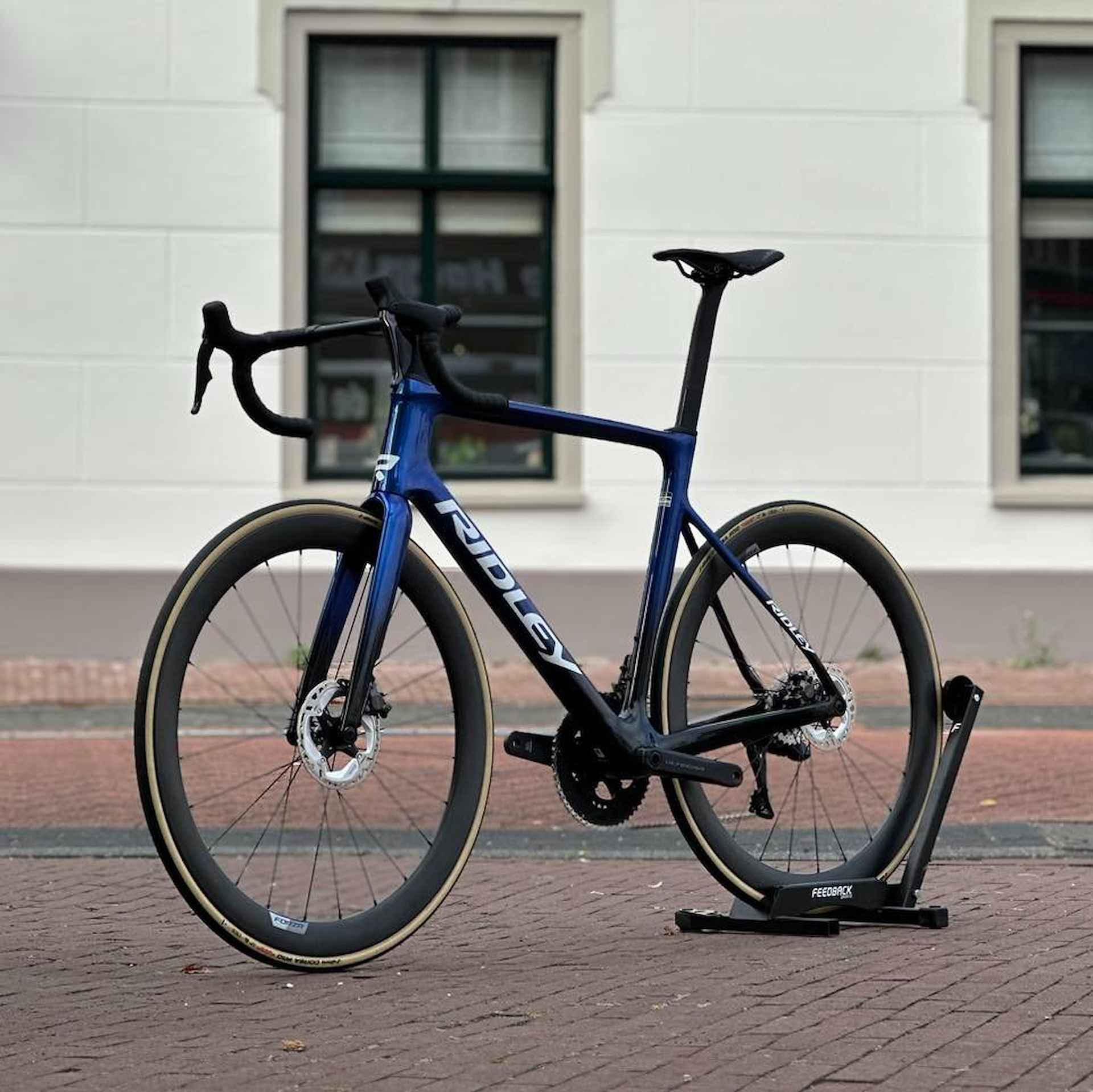 Ridley FALCN RS ULT Di2 RADIANT L Heren GALAXY BLUE // WHITE 56cm L 2024 - 4/4