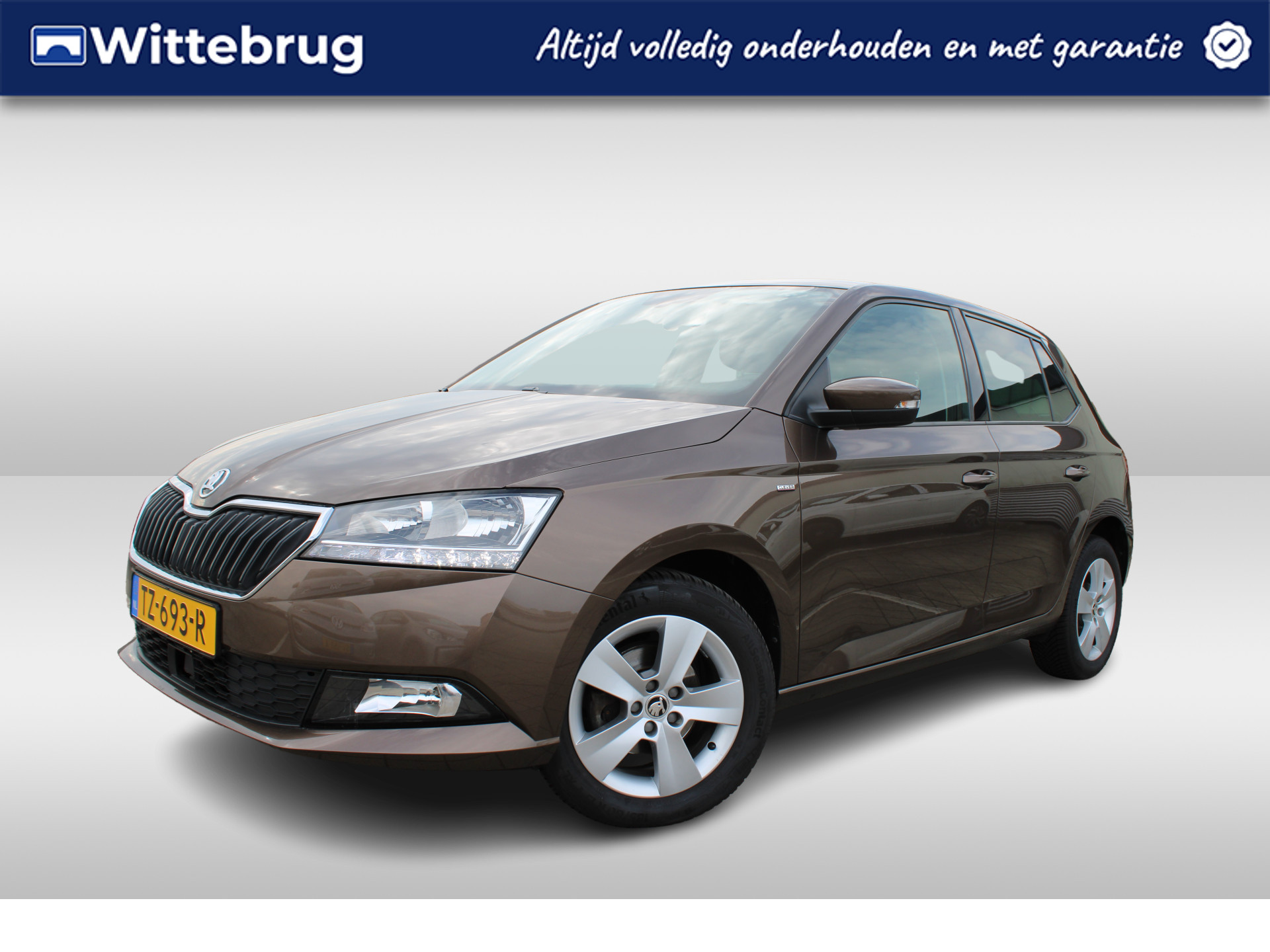 Škoda Fabia 1.0 TSI Clever Navigatie / Bluetooth / Parkeersensoren / Airco / LM velgen