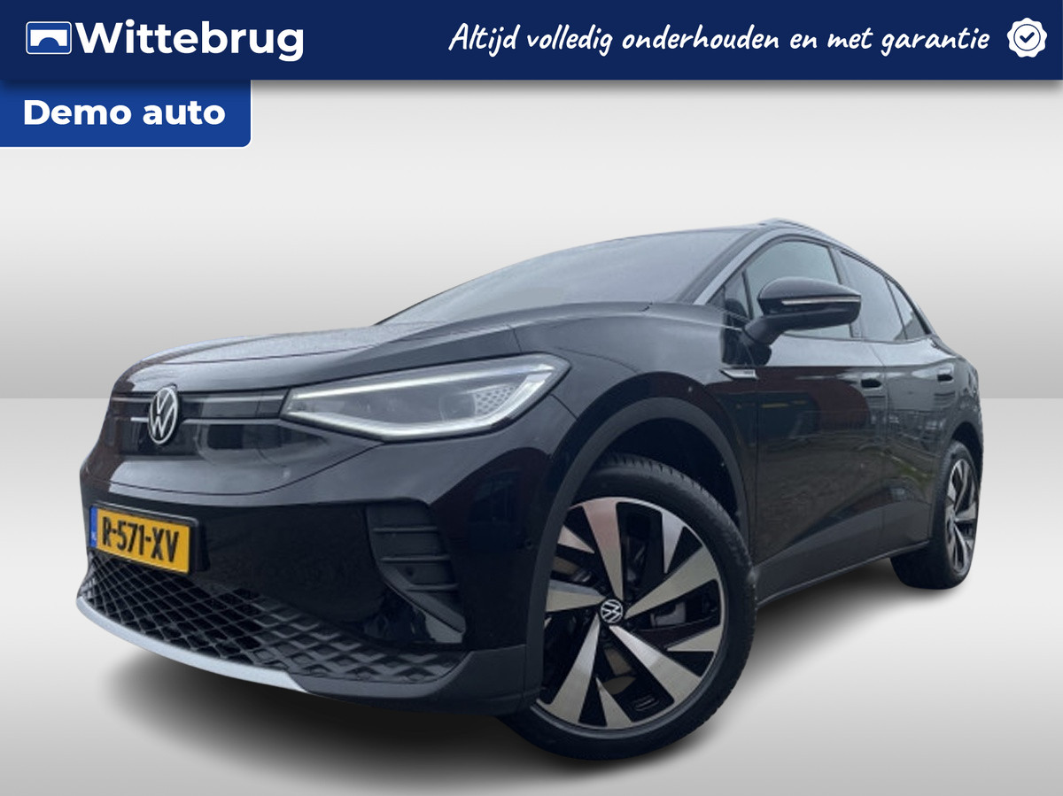 Volkswagen ID.4 Pro 77 kWh Camera / Sensoren / Keyless / Navigatie / Verwarmde stoelen + stuur / App connect Fabrieksgarantie tot 29-12-2026 bij viaBOVAG.nl