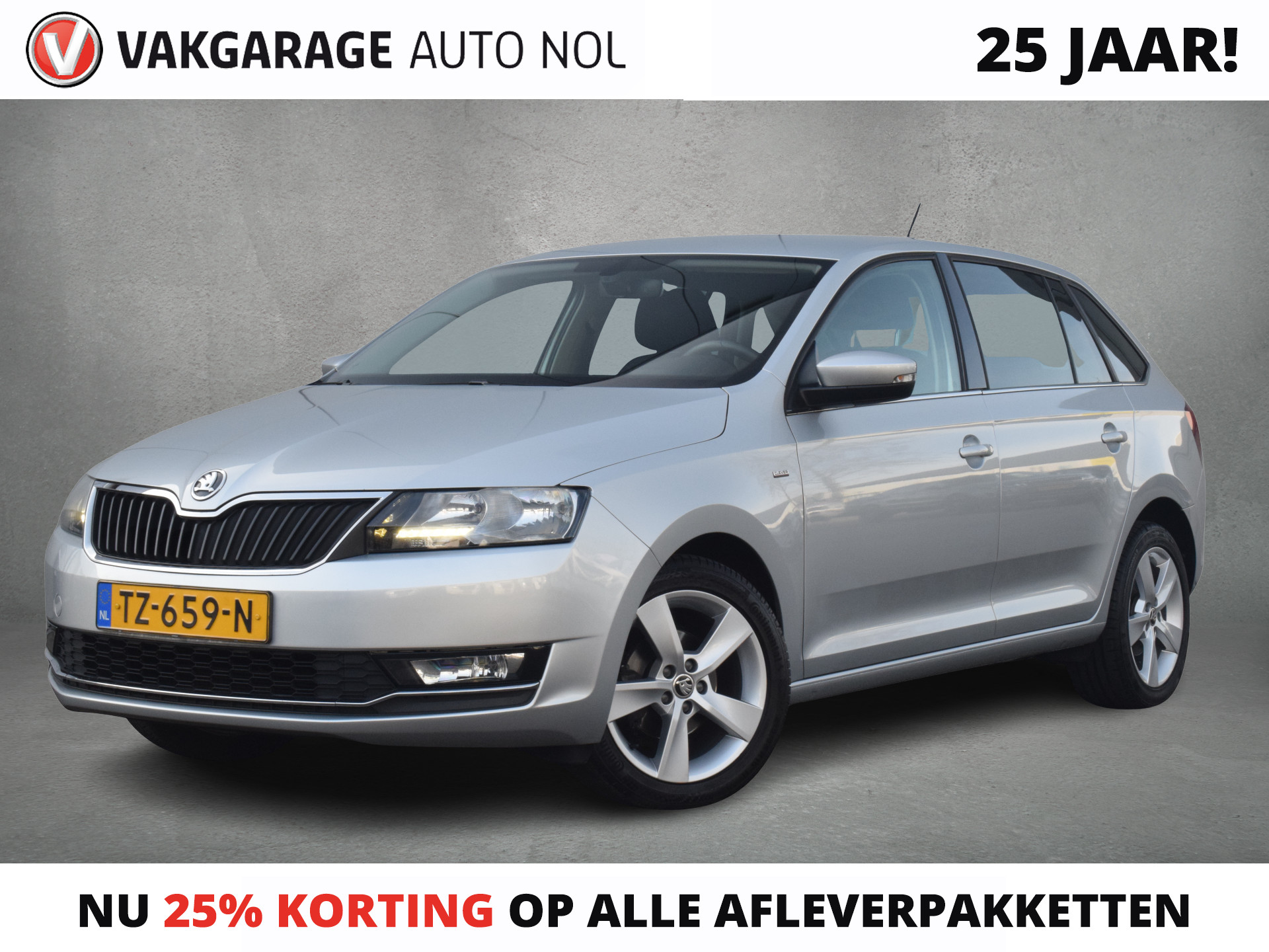 Škoda Rapid Spaceback 1.0 TSI Greentech Clever | Trekhaak | Stoelverwarming | Navi | Climate