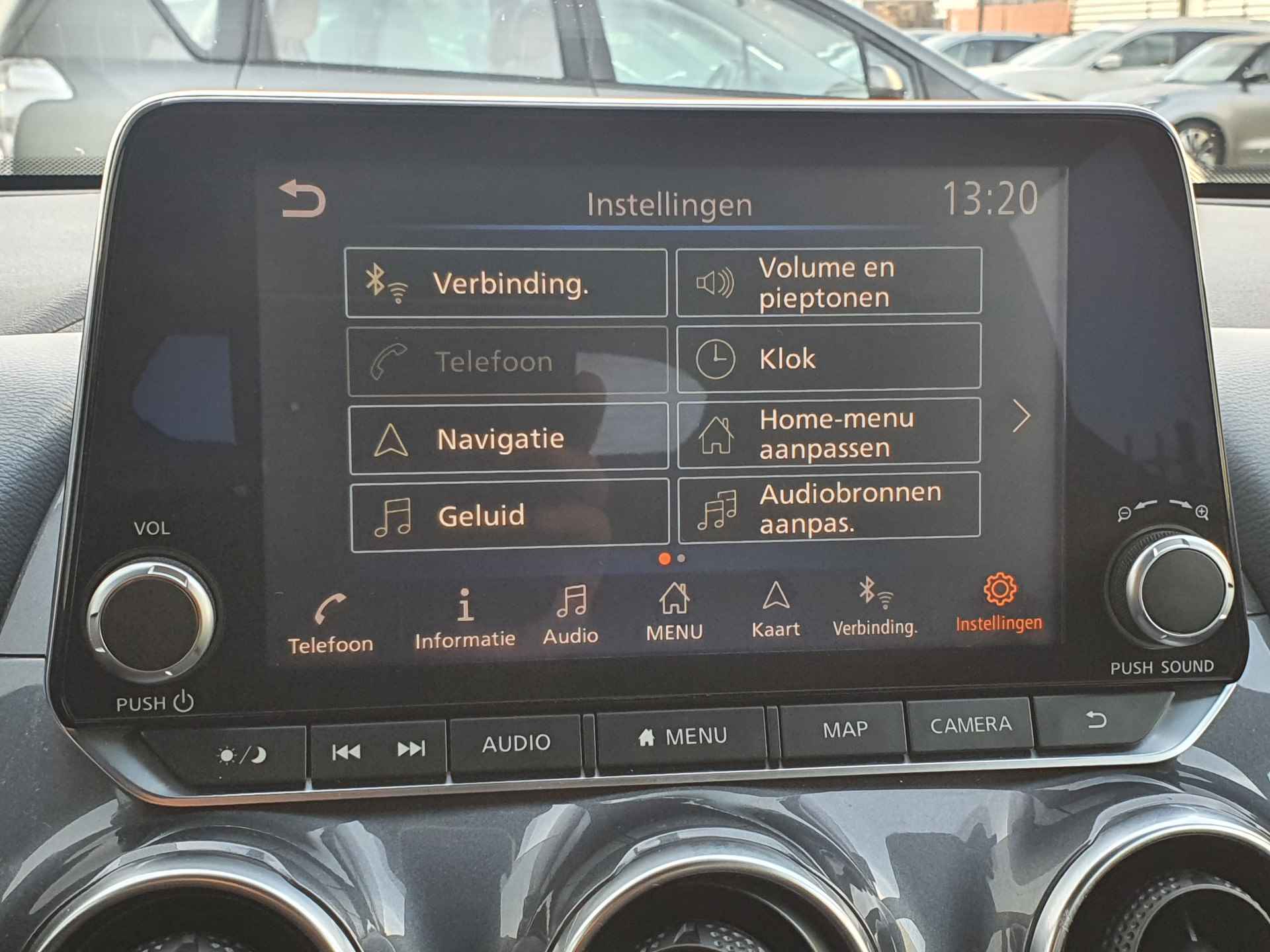 Nissan Juke 1.0 DIG-T N-Connecta Navigatie, Climate Control, Cruise Control, 17"Lm, Achteruitrijcamera, Parkeersensoren - 8/22