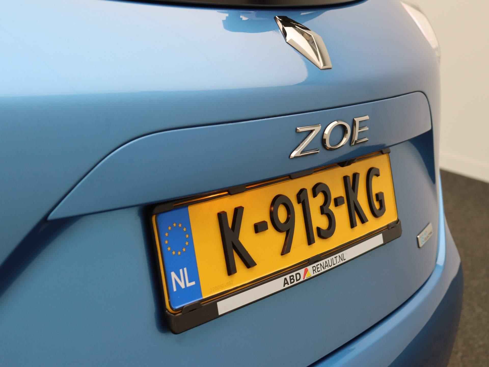 Renault ZOE R110 Limited 41 kWh | Accu Koop | Parkeersensoren achter | Navigatie | Cruise control | Climate control | Trekhaak | - 34/44