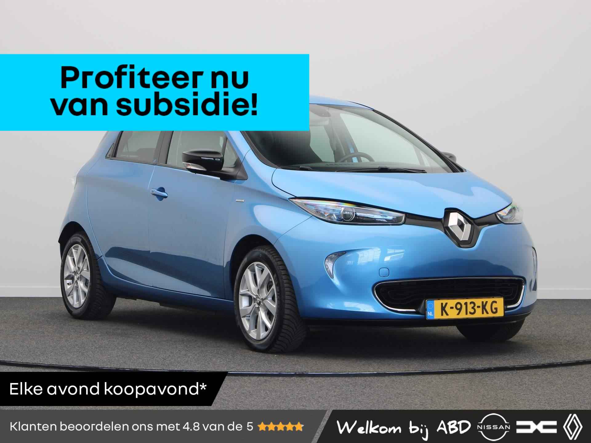 Renault ZOE R110 Limited 41 kWh | Accu Koop | Parkeersensoren achter | Navigatie | Cruise control | Climate control | Trekhaak | - 1/44