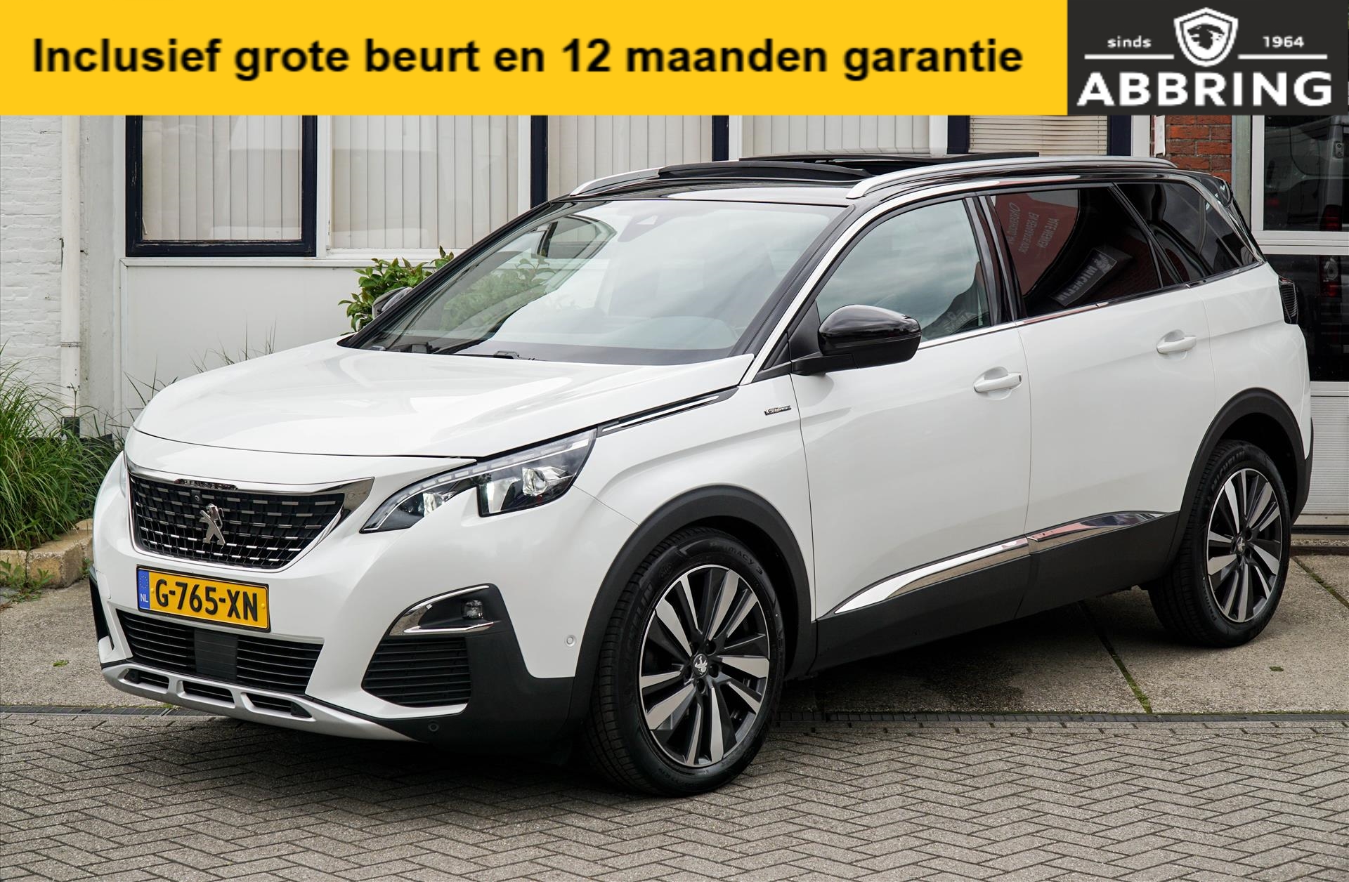 PEUGEOT 5008 GT AGR leder stoelen, schuifdak, full option!