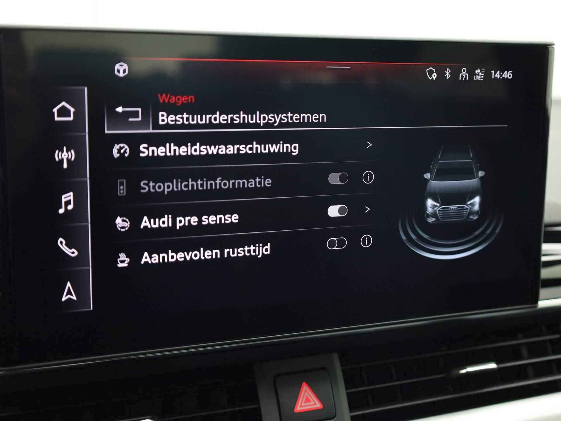 Audi A4 Avant 40 TFSI/190PK S Line Leder/stof · Drive select · Parkeersensoren + camera - 11/41