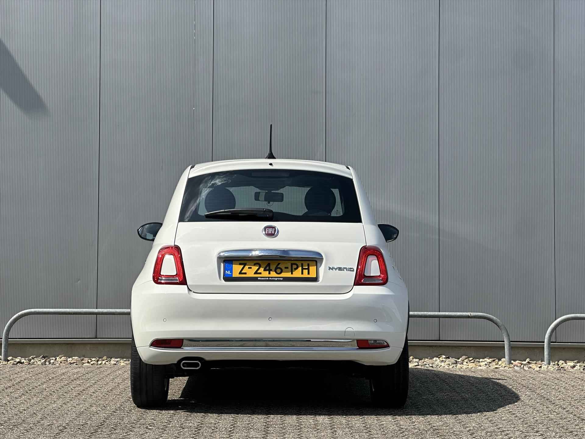 Fiat 500 1.0 Hybrid 70pk Dolcevita Finale | Apple CarPlay / Android Auto | Cruise Control | Parkeersensoren | Uit voorraad leverbaar! - 5/37