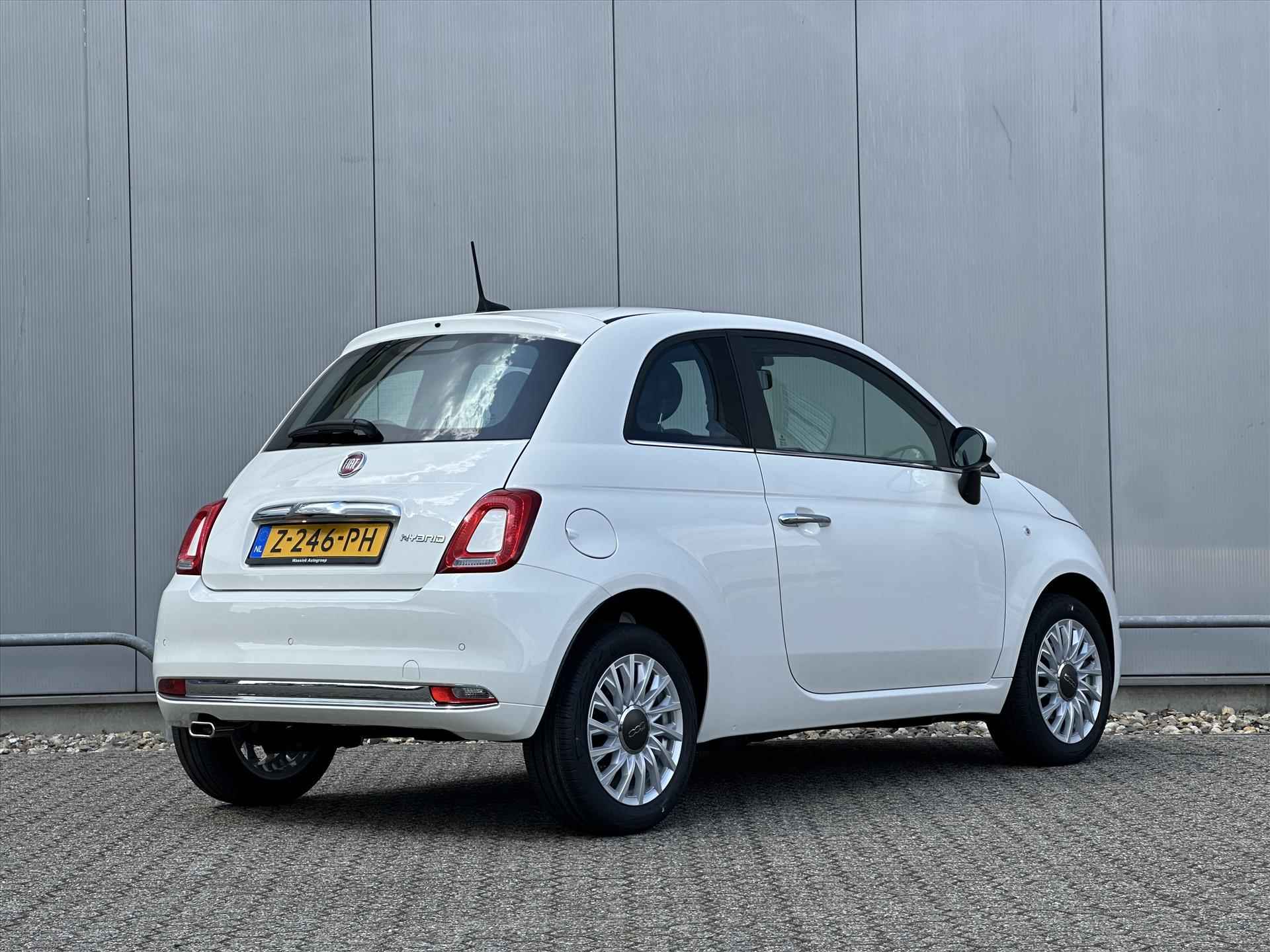 Fiat 500 1.0 Hybrid 70pk Dolcevita Finale | Apple CarPlay / Android Auto | Cruise Control | Parkeersensoren | Uit voorraad leverbaar! - 6/37