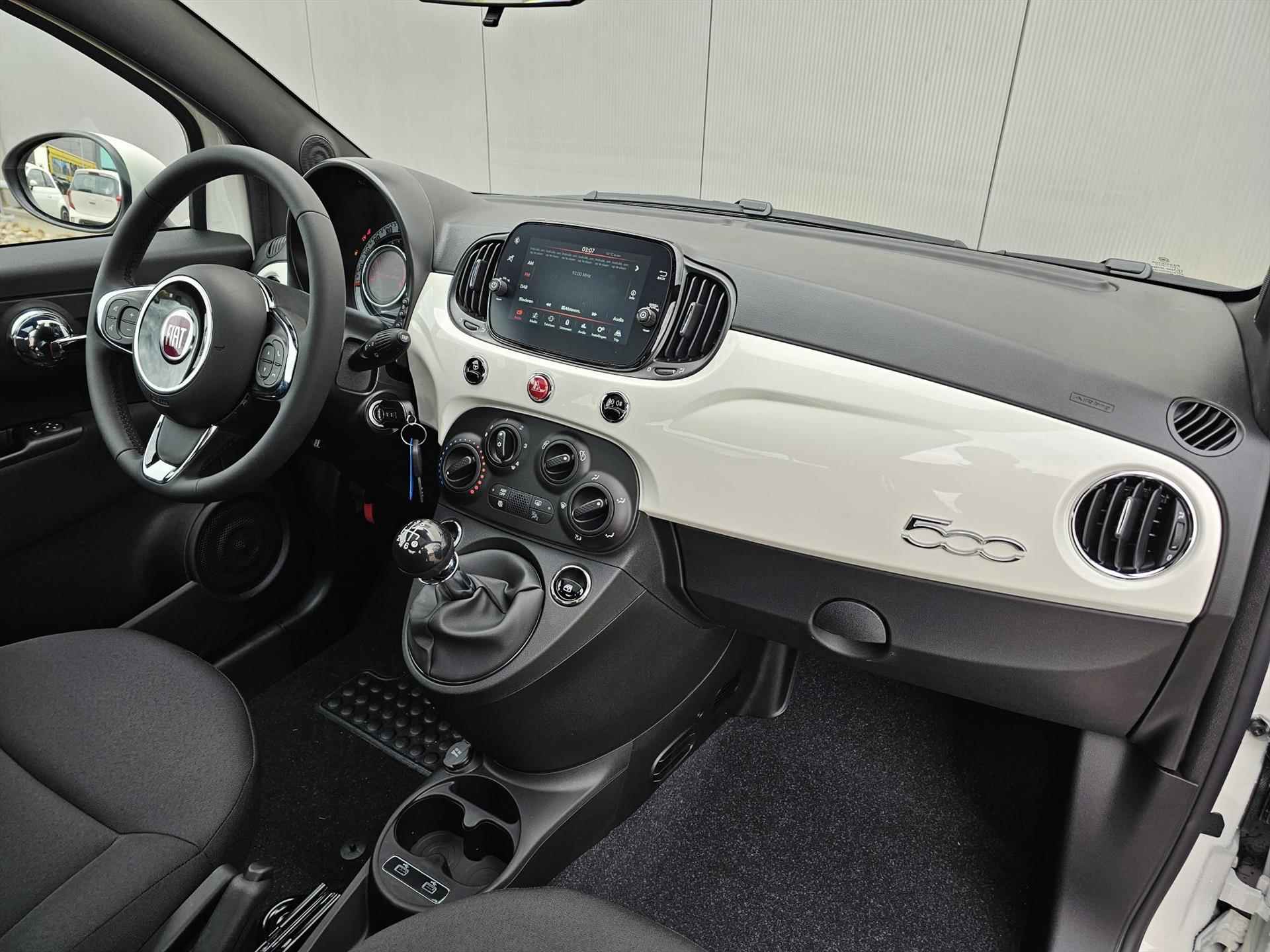 Fiat 500 1.0 Hybrid 70pk Dolcevita Finale | Apple CarPlay / Android Auto | Cruise Control | Parkeersensoren | Uit voorraad leverbaar! - 7/37