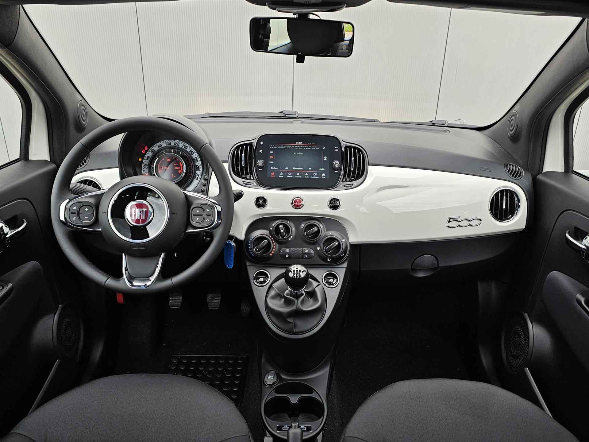 Fiat 500 1.0 Hybrid 70pk Dolcevita Finale | Apple CarPlay / Android Auto | Cruise Control | Parkeersensoren | Uit voorraad leverbaar! - 11/37