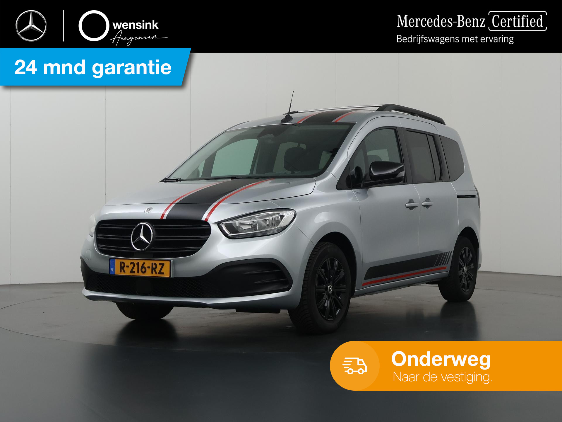 Mercedes-Benz Citan Tourer 110 CDI Pro AMG | Navigatiepakket | Draadloze oplader | Stoelverwarming | LM Velgen | Trekhaak | Certified