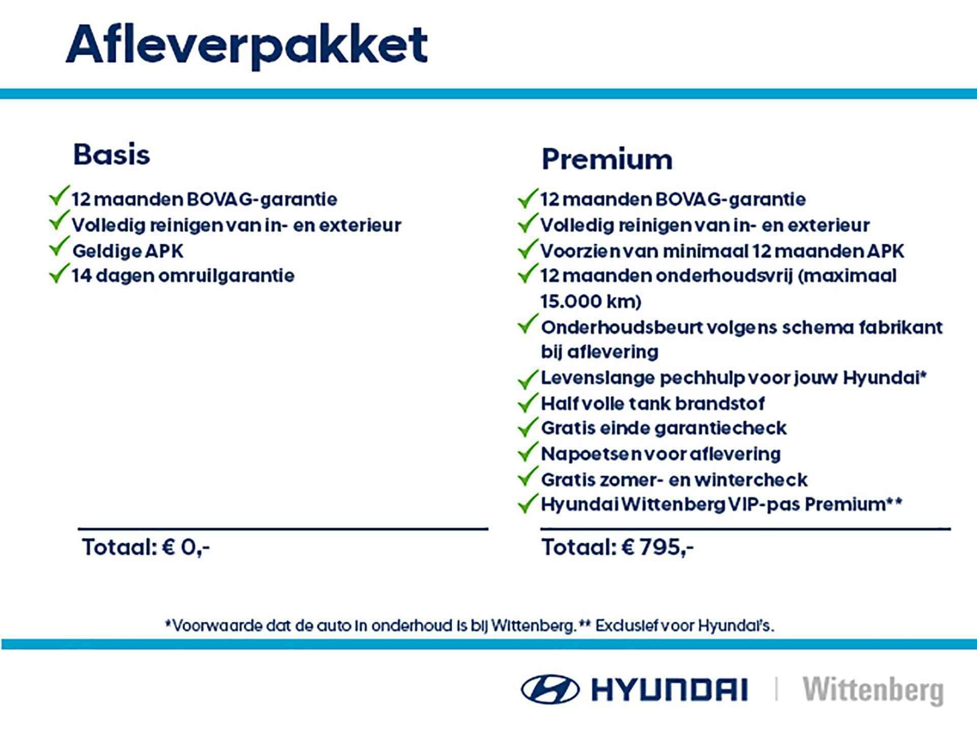 Hyundai i10 1.0 Premium | Navi | Apple Car Play | €2200 voorraadvoordeel! | Cruise Control | Achteruitrij Camera | - 7/26