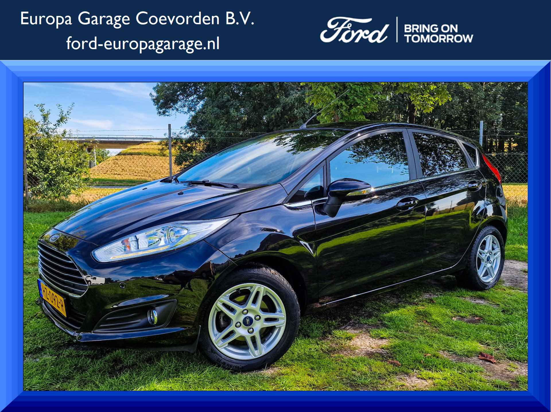 Ford Fiesta 1.0 EcoBoost 100pk Titanium Automaat | CLIMA | NAVI | TREKHAAK | - 1/20
