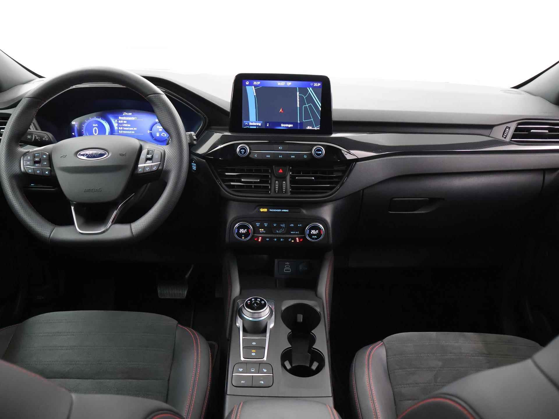 Ford Kuga 2.5 PHEV ST-Line X | Panoramadak | Afneemb. Trekhaak | Adaptive Cruise Control | Head Up Display | - 9/46