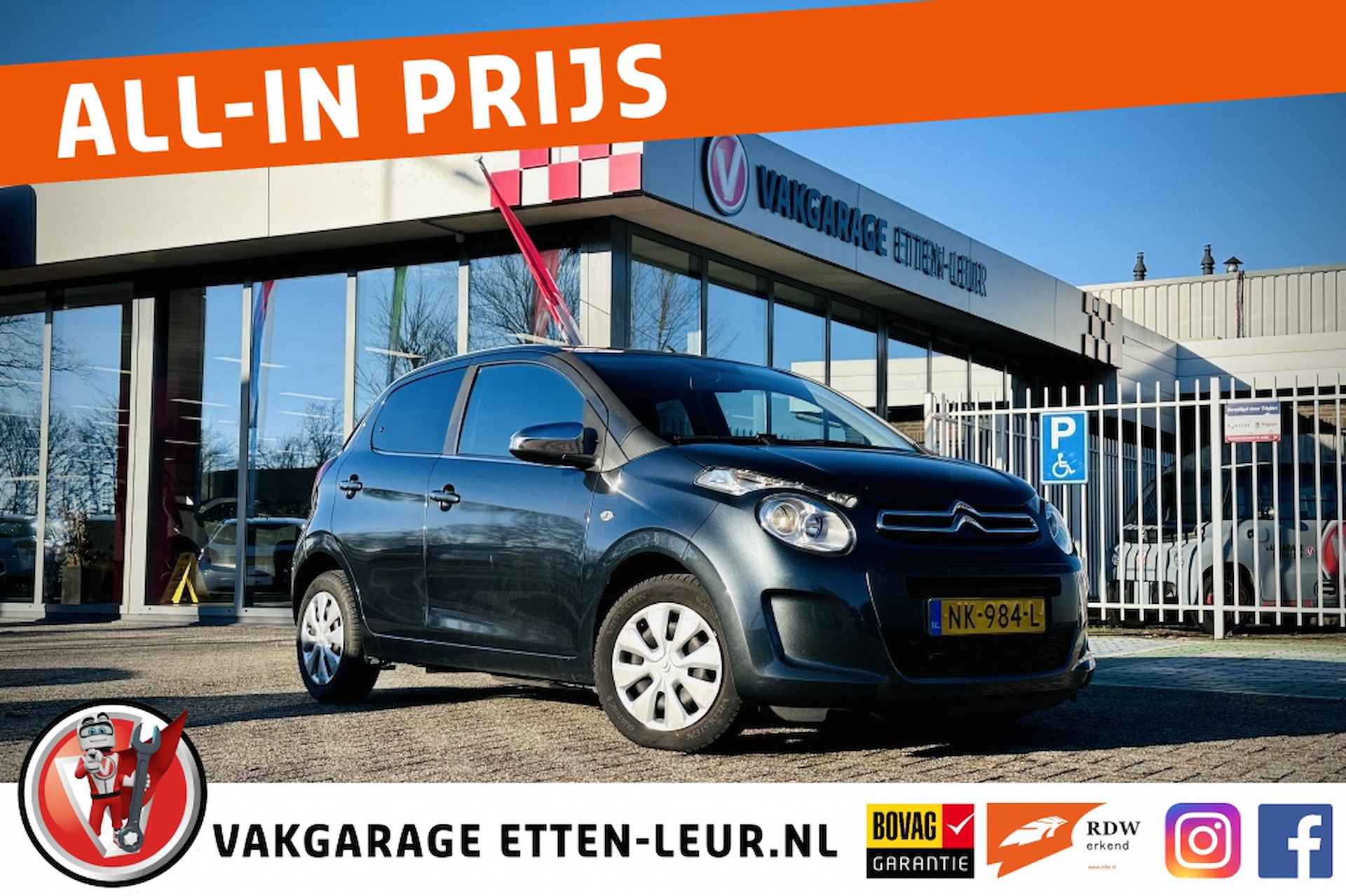 Citroën C1 BOVAG 40-Puntencheck