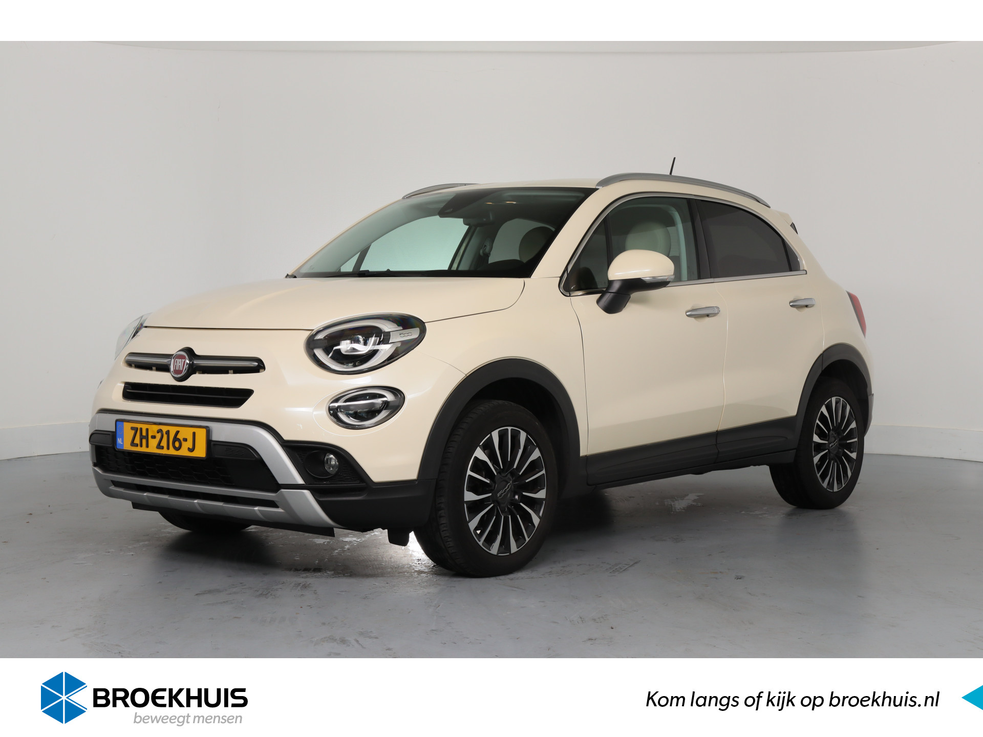 Fiat 500X Cross 1.3 GSE City Cross Opening Edition Automaat | Dealer Onderhouden! | LED | Navi | Clima | Cruise | Stoelverwarming | Parkee