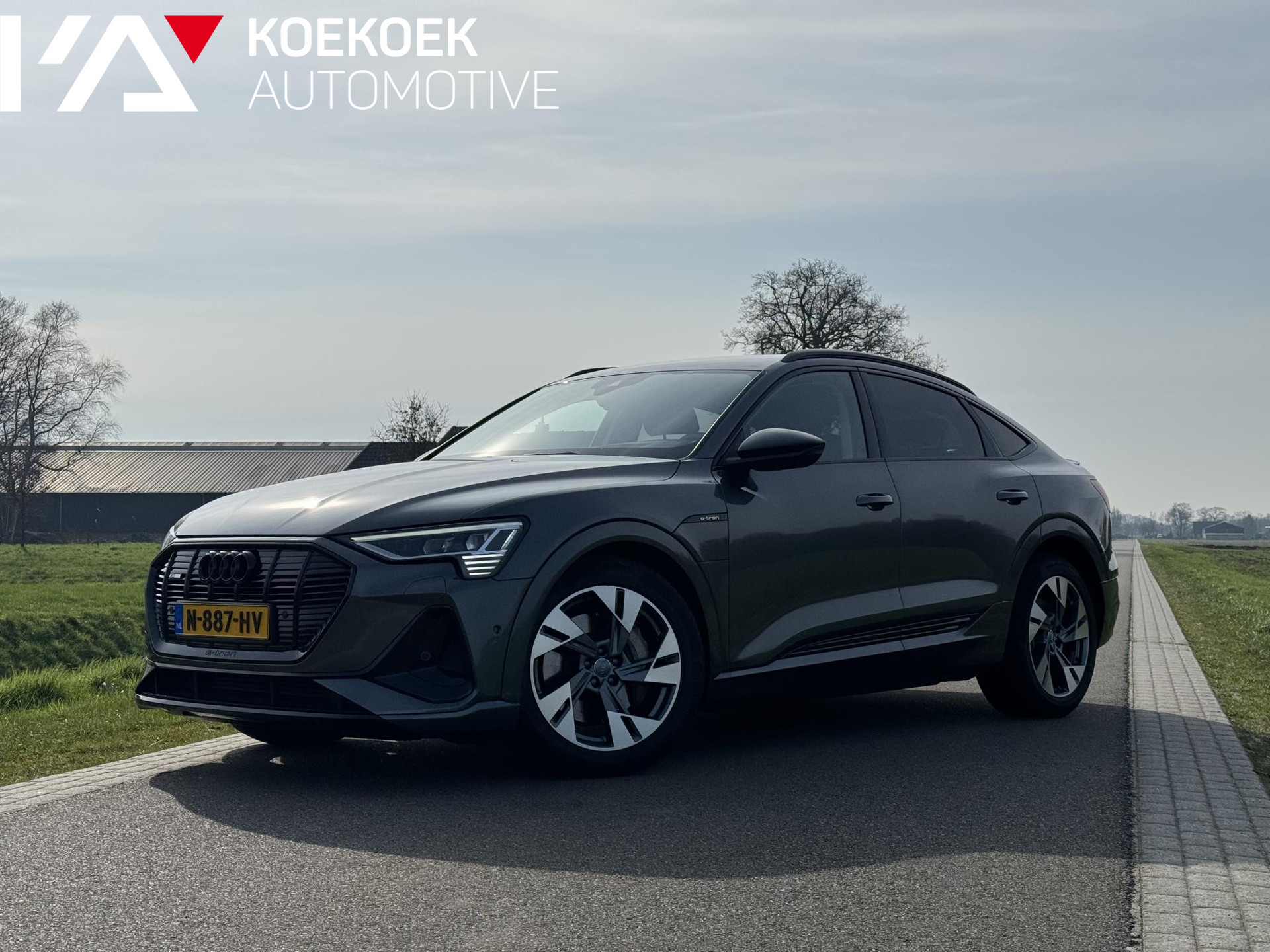 Audi e-tron Sportback 55 quattro Business edition 95 kWh | B&O | Keyless | Head-up bij viaBOVAG.nl