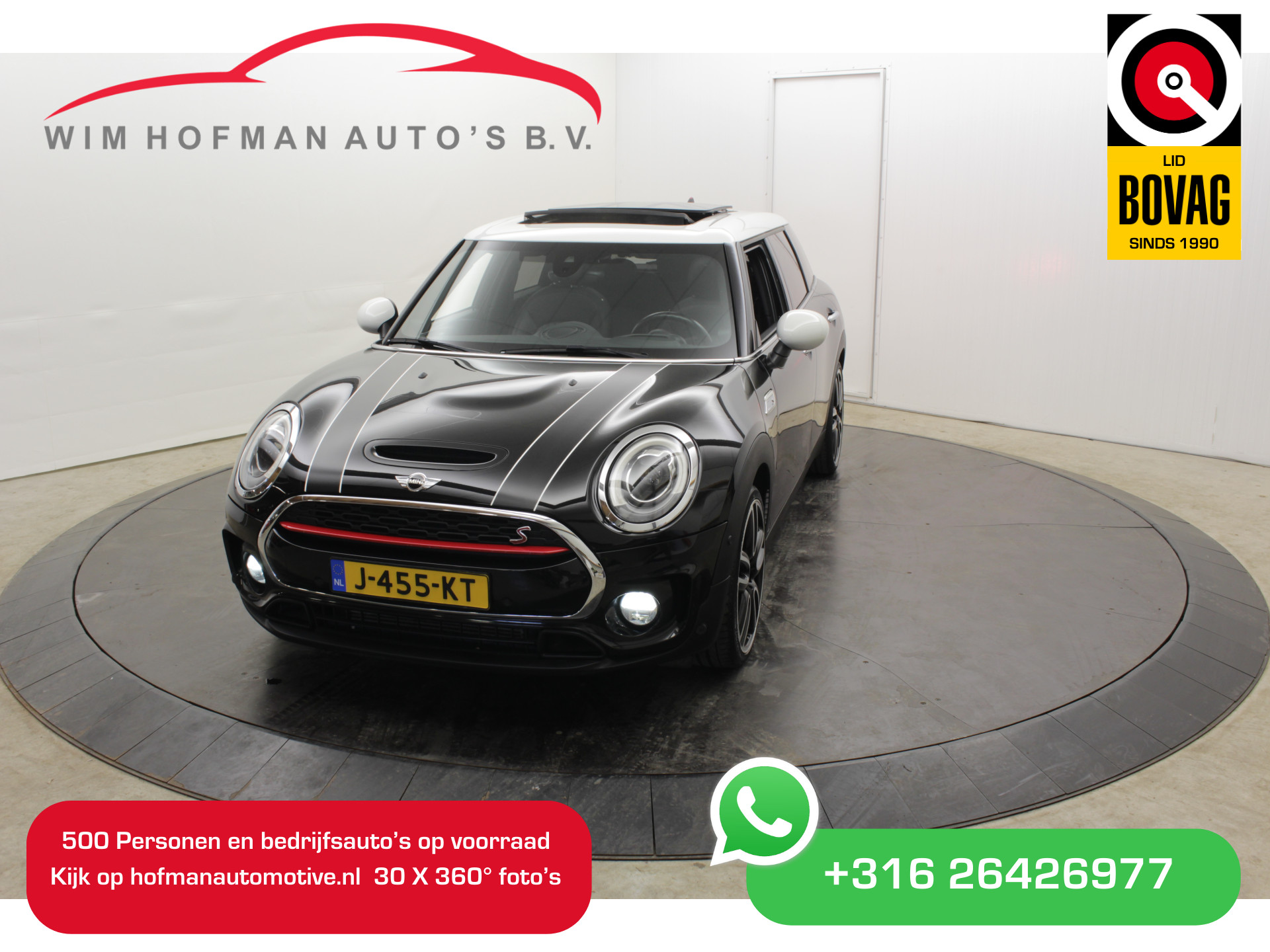 MINI Clubman 2.0 Cooper S 192PK John Cooper Works Vol Leder Panodak Chili Serious Business