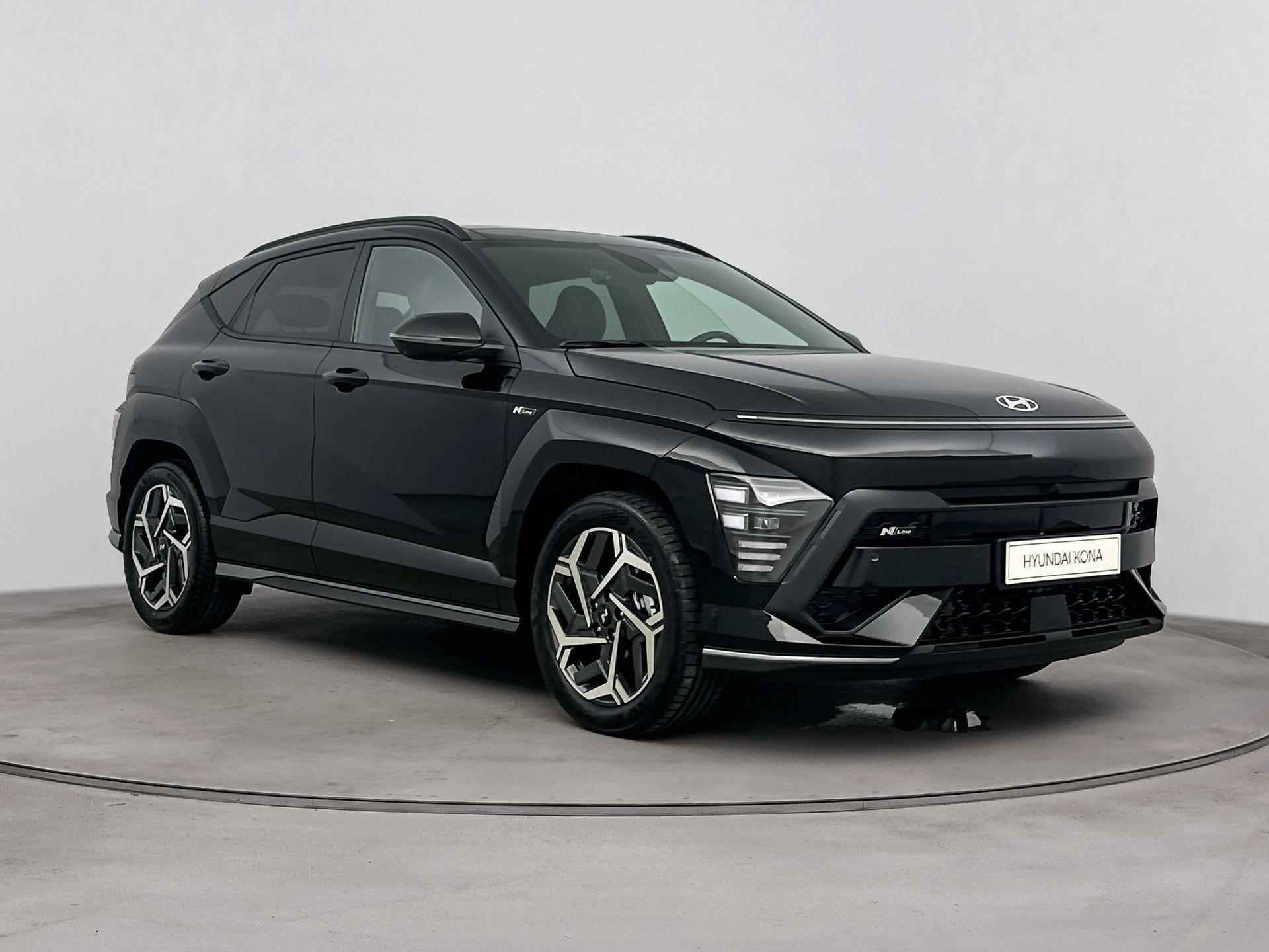 Hyundai Kona 1.6 GDI HEV N-LINE SKY | Incl. €2500,- Kenteken actie | Schuifdak | Stoel + stuurverwarming | Bluelink app | Navigatie | Camera | Adaptive cruise control | - 7/32