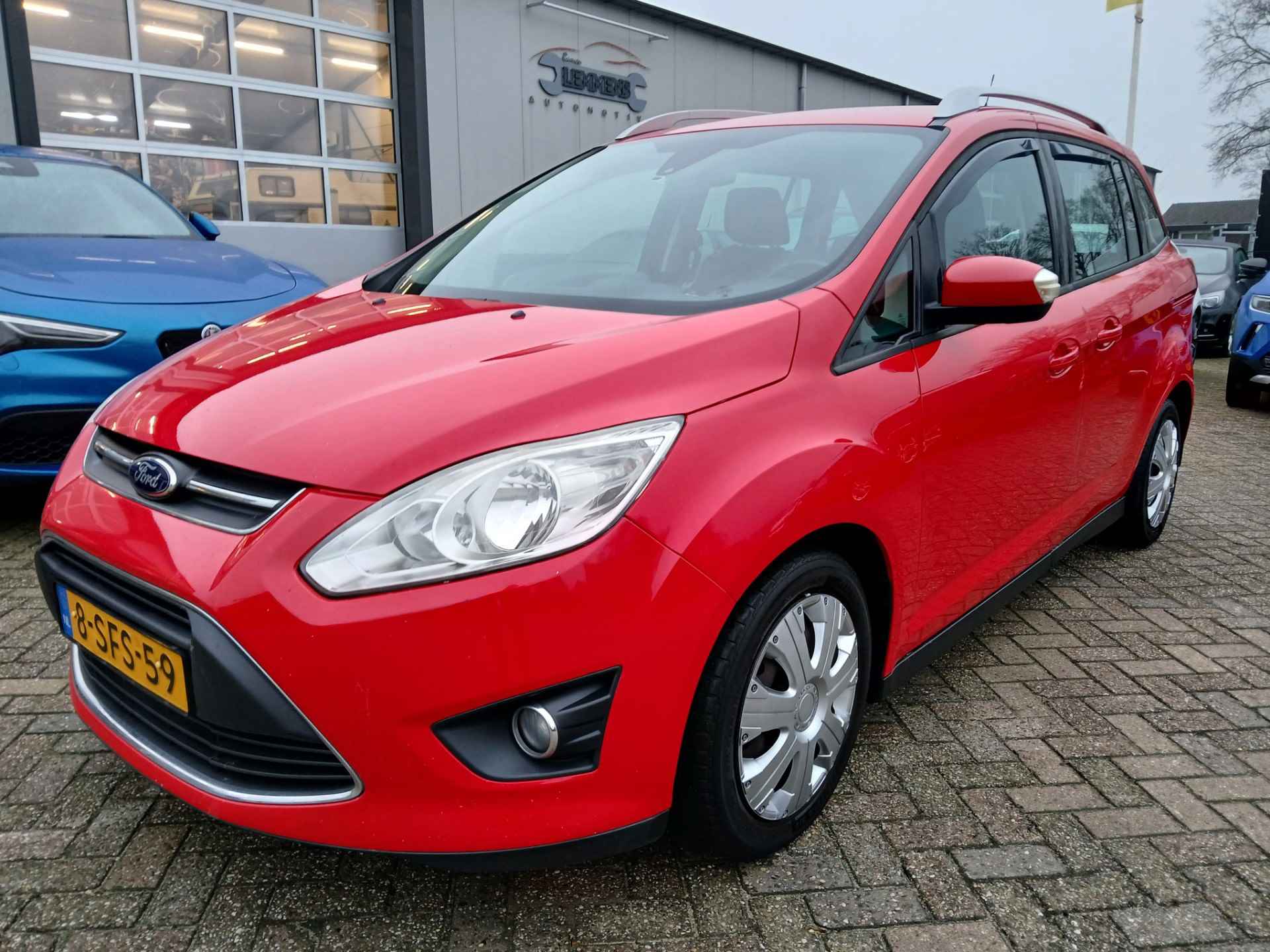 Ford Grand C-Max 1.0 Trend - Airco - Nieuwe distributie riem - 3/17