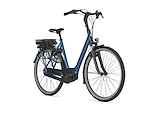 GAZELLE Orange C7+ HMB 400Wh Lage instap Mallard Blue Glänzend 57cm 2024