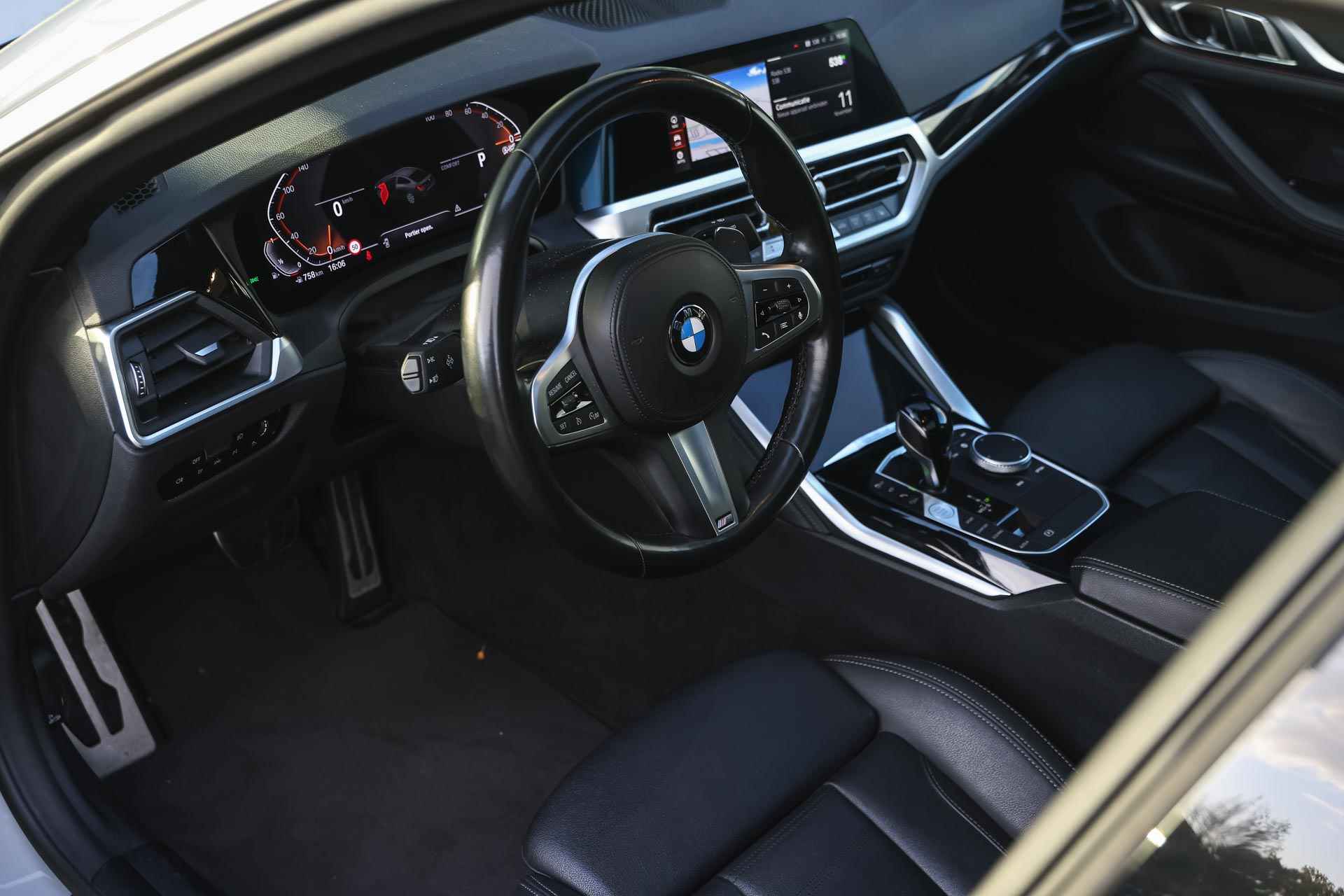 BMW 4 Serie Gran Coupé 430i M Sport Automaat / Schuif-kanteldak / Comfort Access / Parking Assistant Plus / Comfort Access / M Sportonderstel / Live Cockpit Professional - 10/38