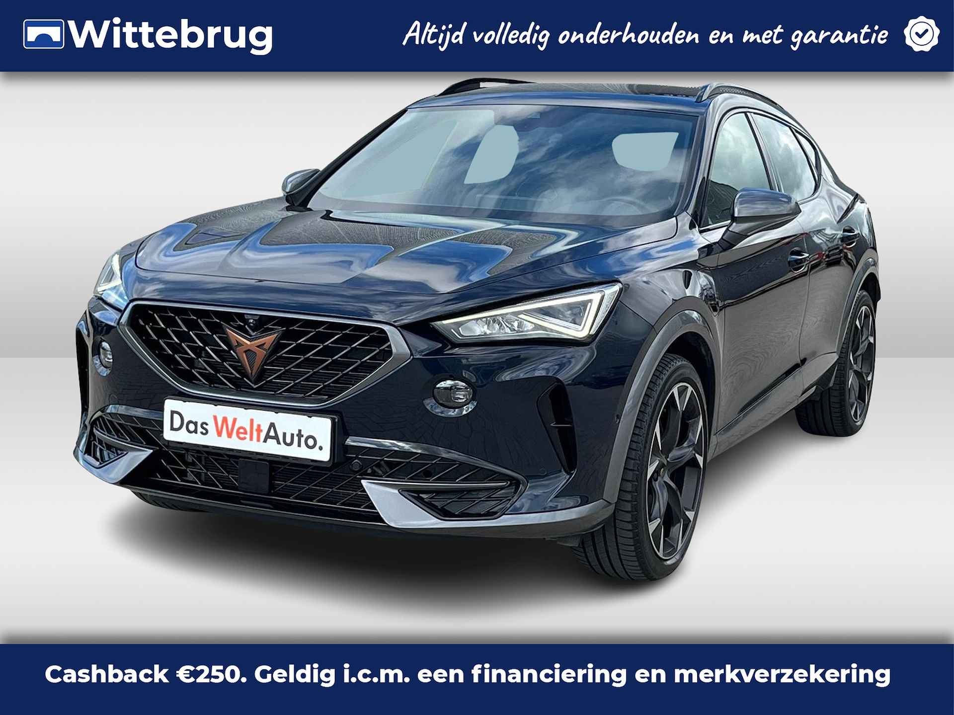 CUPRA Formentor 1.4 e-Hybrid VZ 245PK Performance / 19" LMV / Kuipstoelen / 360 Camera / Virtual Pedal / LED / Stuur en Stoelverwarming P4 - 1/31