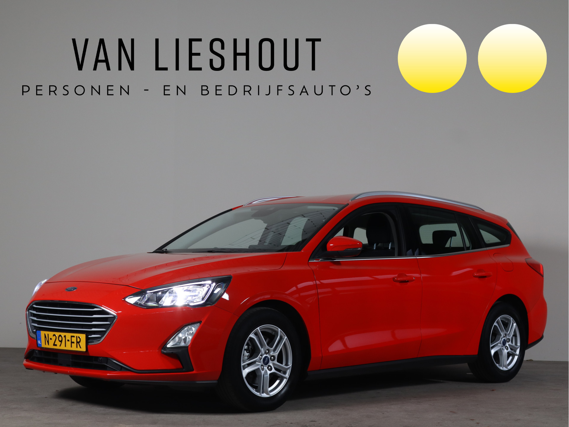 Ford FOCUS Wagon 1.0 EcoBoost Hybrid Trend Edition Business - NL AUTO!! Camera I Cruise I Navi