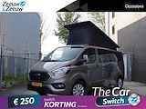 Ford Transit Custom 2.0 TDCI L2H1 Limited Camper 170pk automaat | Camper met 2 slaapplaatsen | Extra breed bed | Keuken met gootsteen- koelkast- gasfornuis | Zonnescherm | Cruise control | Trekhaak | Extra opbergruimte | Stoelverwarming | Voorruitverwarming | Navigatie