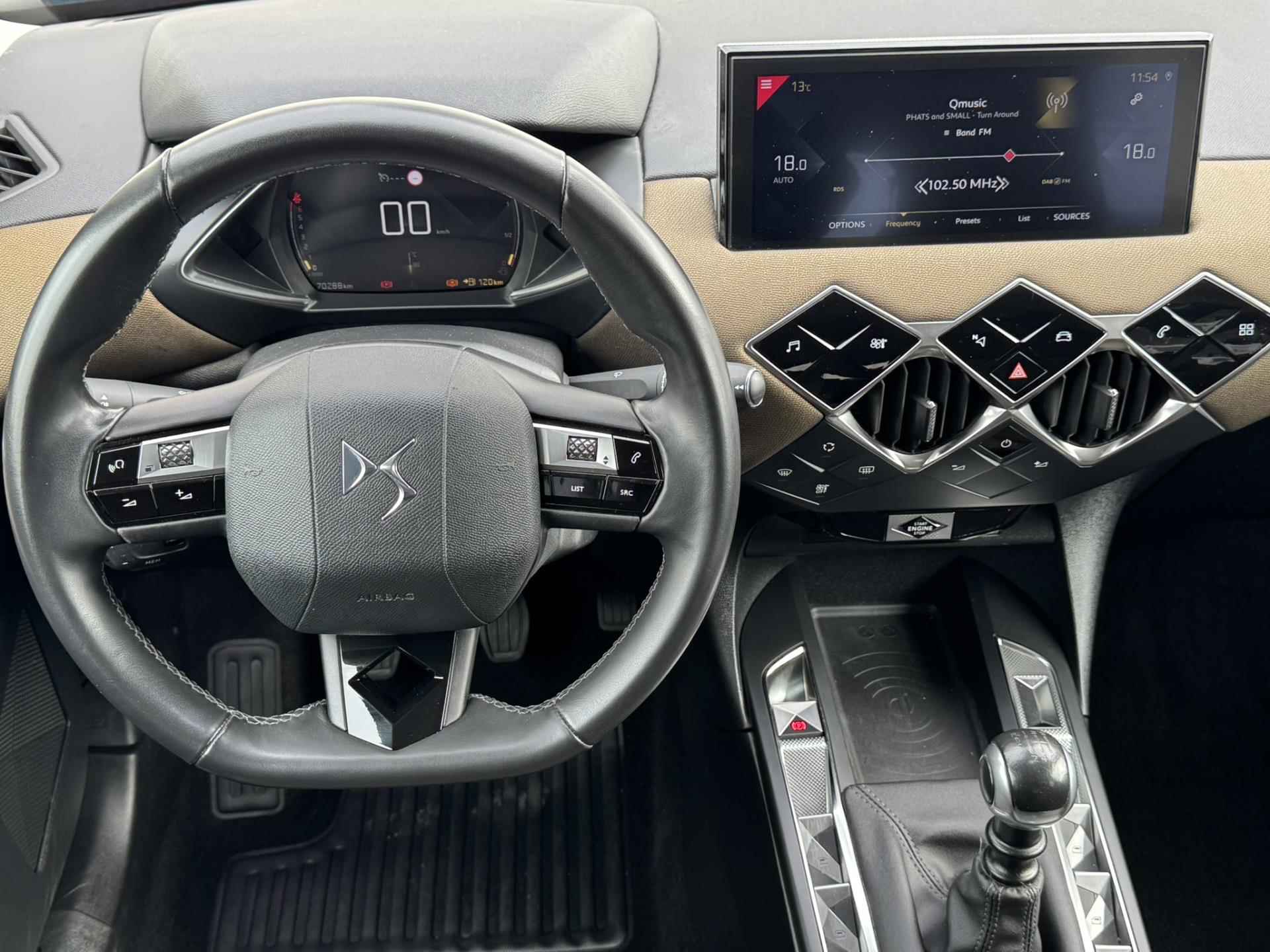 DS 3 Crossback 1.2 PureTech So Chic Apple/Android carplay Climate control Cruise control DAB radio Regensensor - 18/55